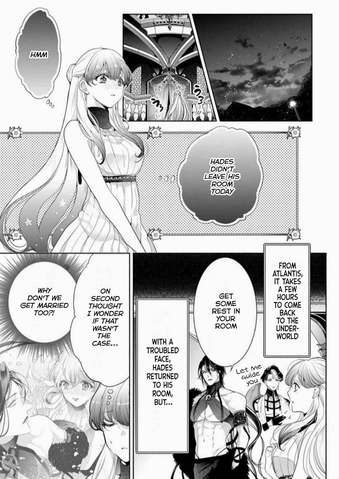 Page 4 Chapter 10 Gaman Shinaide, Hades-sama. ~Reikoku na Meiou no Junai wa Michishirenai hodo Fukakude, Omoi~