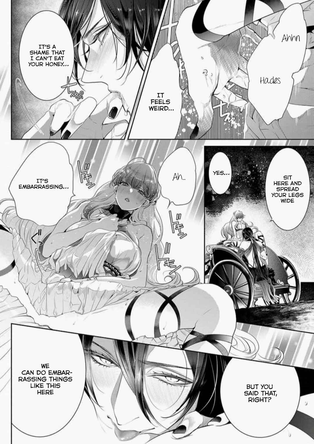 Page 21 Chapter 6 Gaman Shinaide, Hades-sama. ~Reikoku na Meiou no Junai wa Michishirenai hodo Fukakude, Omoi~