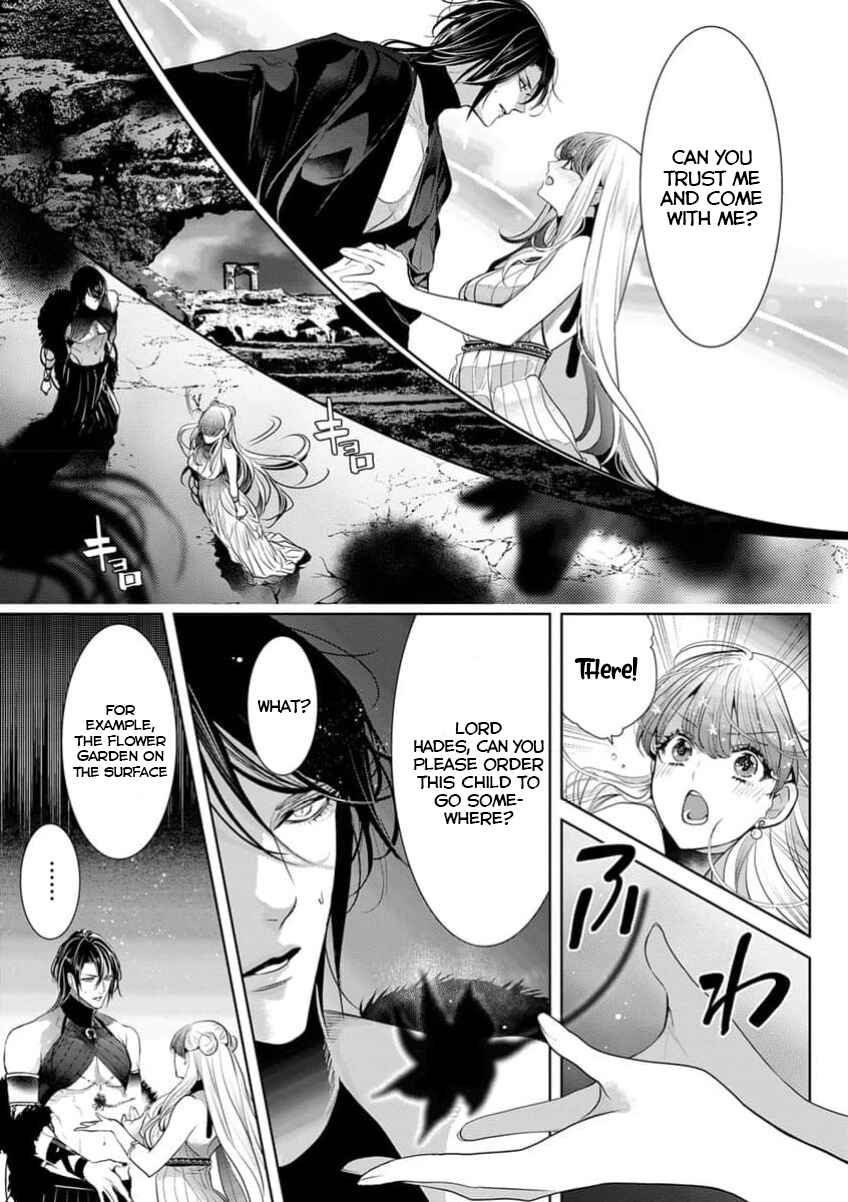 Page 10 Chapter 17 Gaman Shinaide, Hades-sama. ~Reikoku na Meiou no Junai wa Michishirenai hodo Fukakude, Omoi~