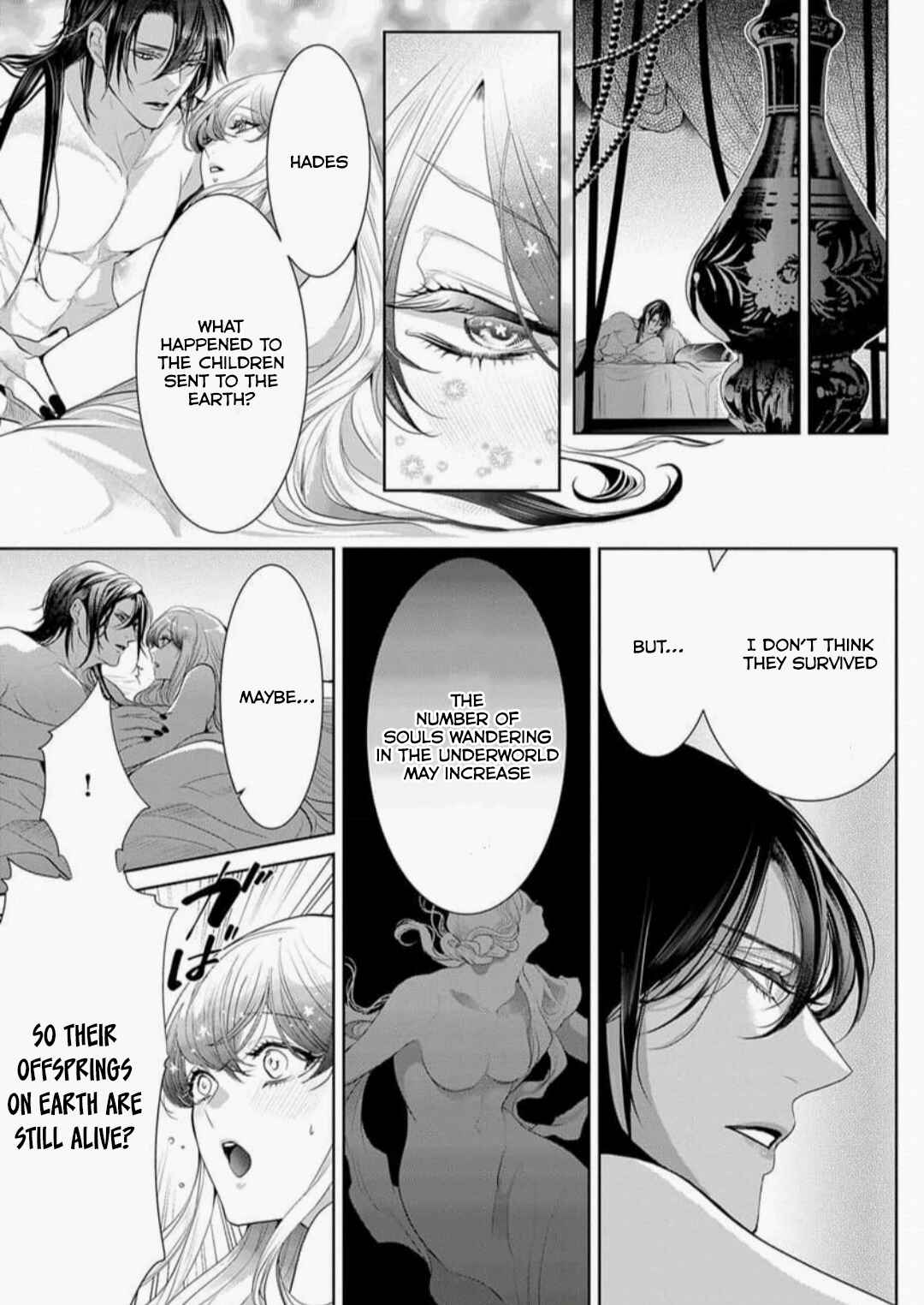 Page 22 Chapter 7 Gaman Shinaide, Hades-sama. ~Reikoku na Meiou no Junai wa Michishirenai hodo Fukakude, Omoi~