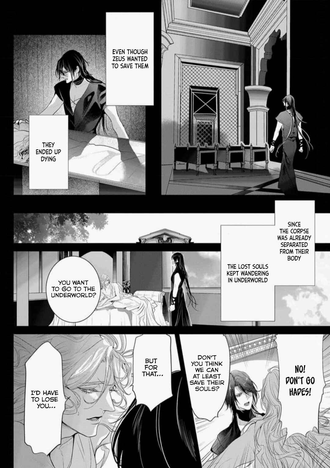 Page 5 Chapter 7 Gaman Shinaide, Hades-sama. ~Reikoku na Meiou no Junai wa Michishirenai hodo Fukakude, Omoi~