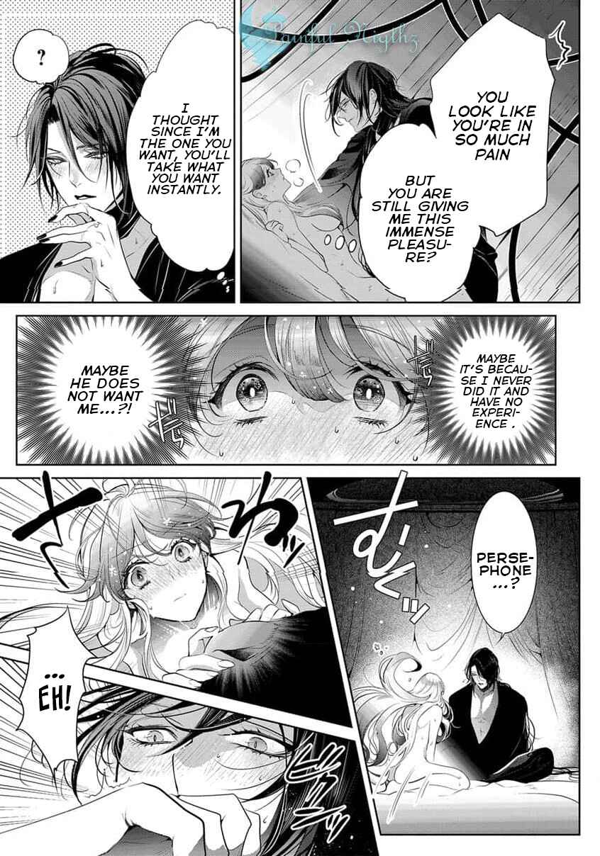 Page 9 Chapter 3 Gaman Shinaide, Hades-sama. ~Reikoku na Meiou no Junai wa Michishirenai hodo Fukakude, Omoi~