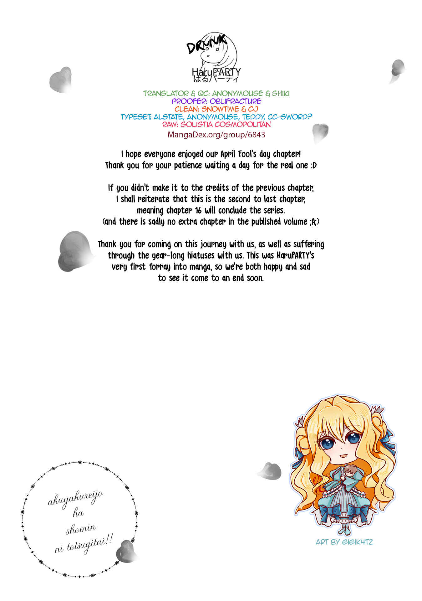 Page 37 Chapter 15 The Villainess Wants to Marry a Commoner!!