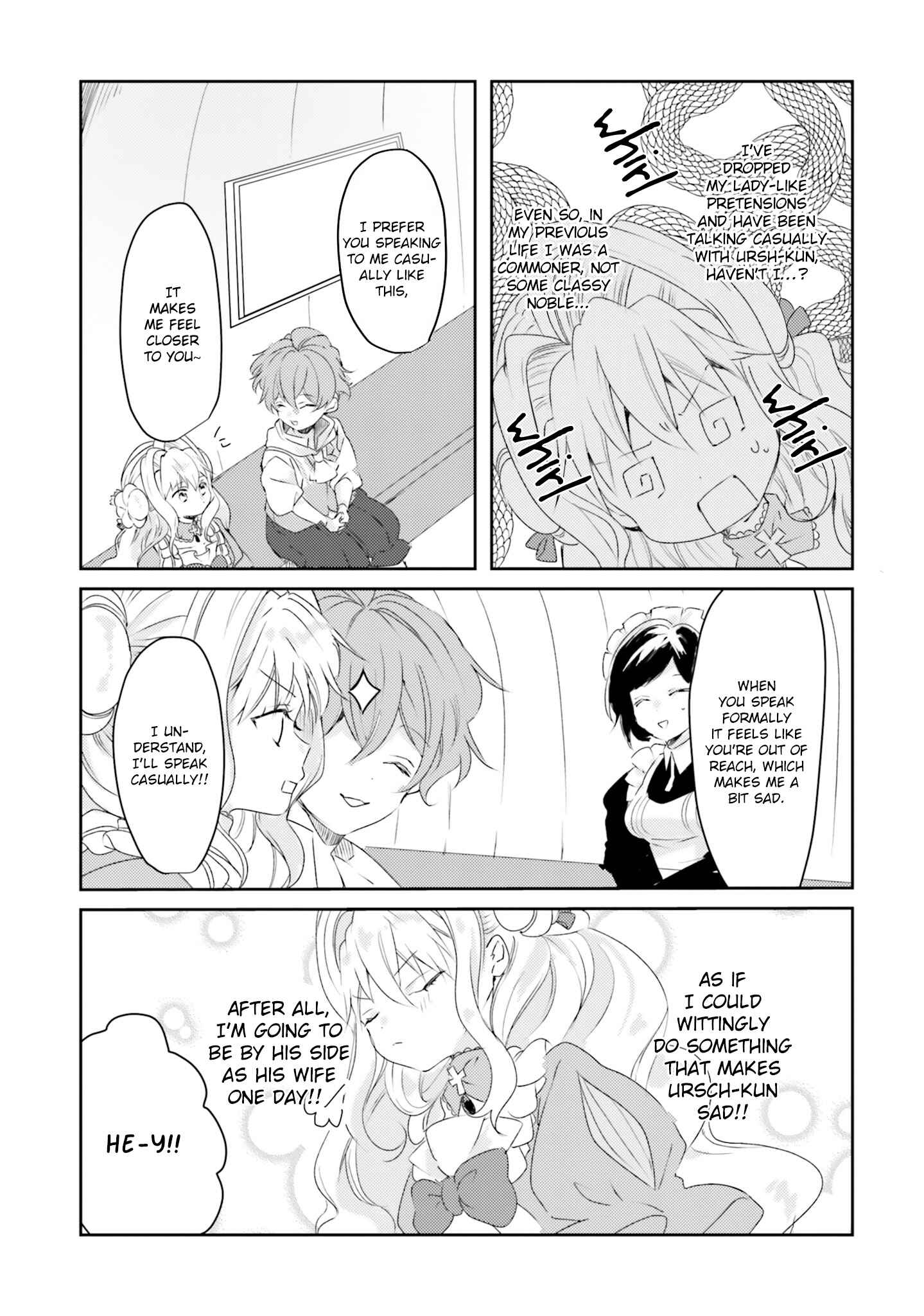 Page 28 Chapter 8 The Villainess Wants to Marry a Commoner!!