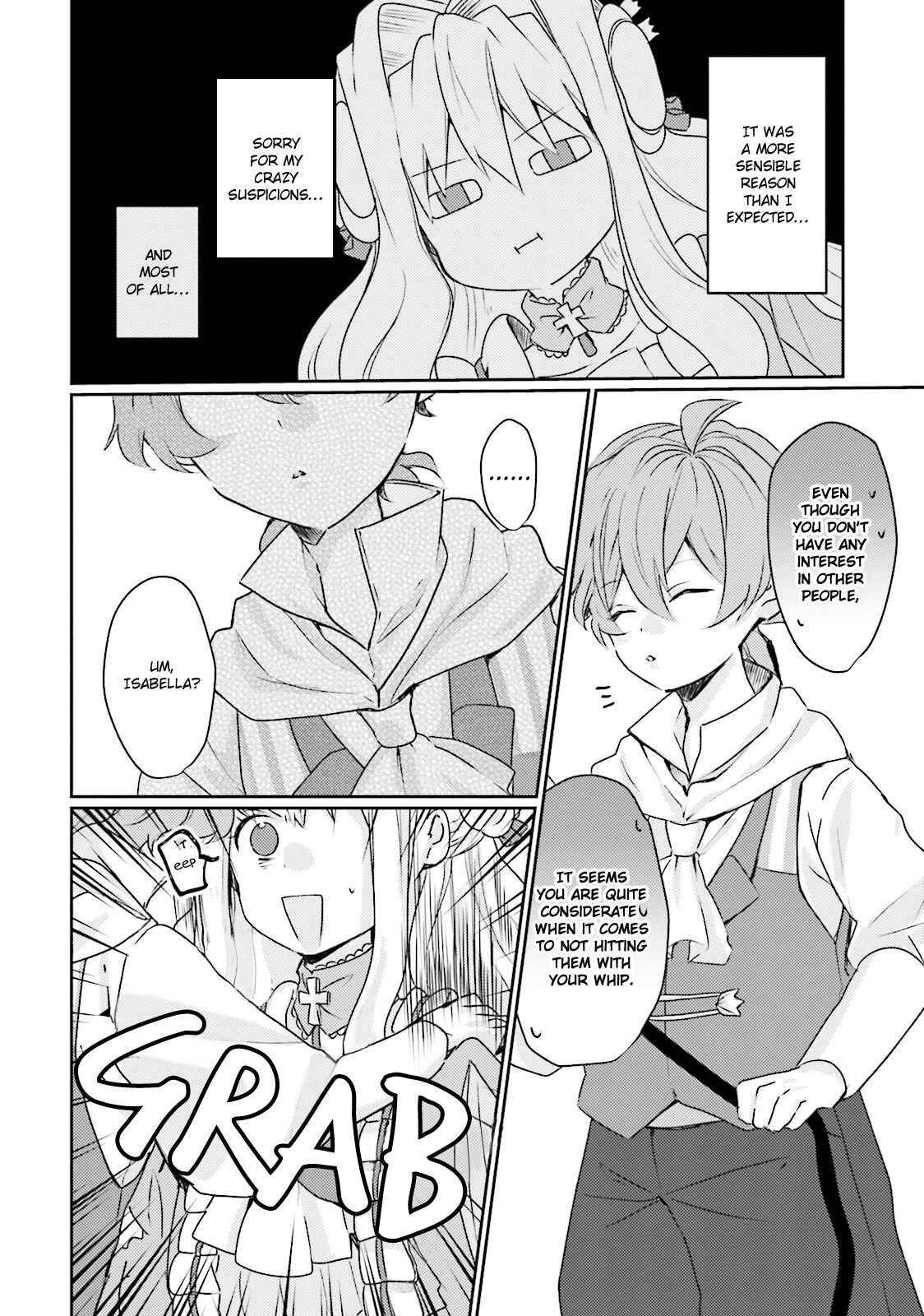 Page 34 Chapter 4 The Villainess Wants to Marry a Commoner!!