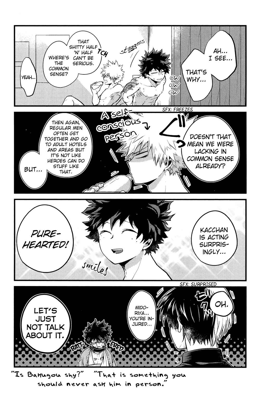 Page 10 Chapter 2 Boku no Hero Academia - Kenzen Friends (Doujinshi)