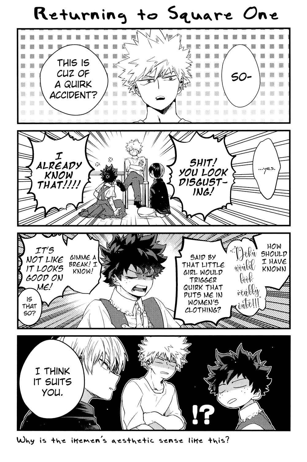 Page 10 Chapter 3 Boku no Hero Academia - Kenzen Friends (Doujinshi)