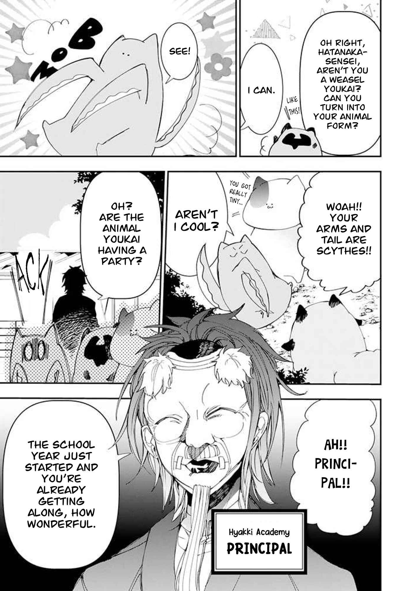 Page 13 Chapter 2 Youkai Gakkou no Seito Hajimemashita!