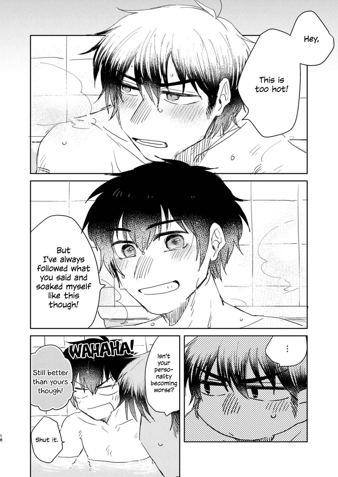 Page 18 Chapter Unknown_6cff Daiya no Ace - Me wa Kuchi Hodo ni (Doujinshi)