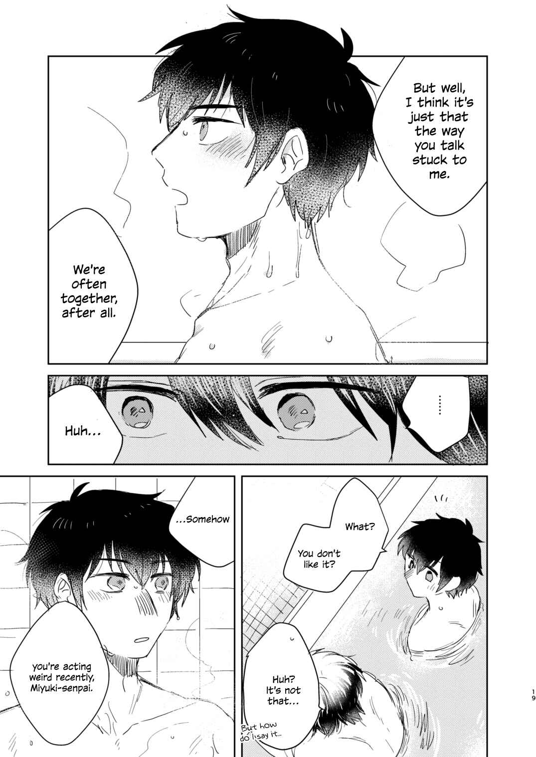 Page 19 Chapter Unknown_6cff Daiya no Ace - Me wa Kuchi Hodo ni (Doujinshi)