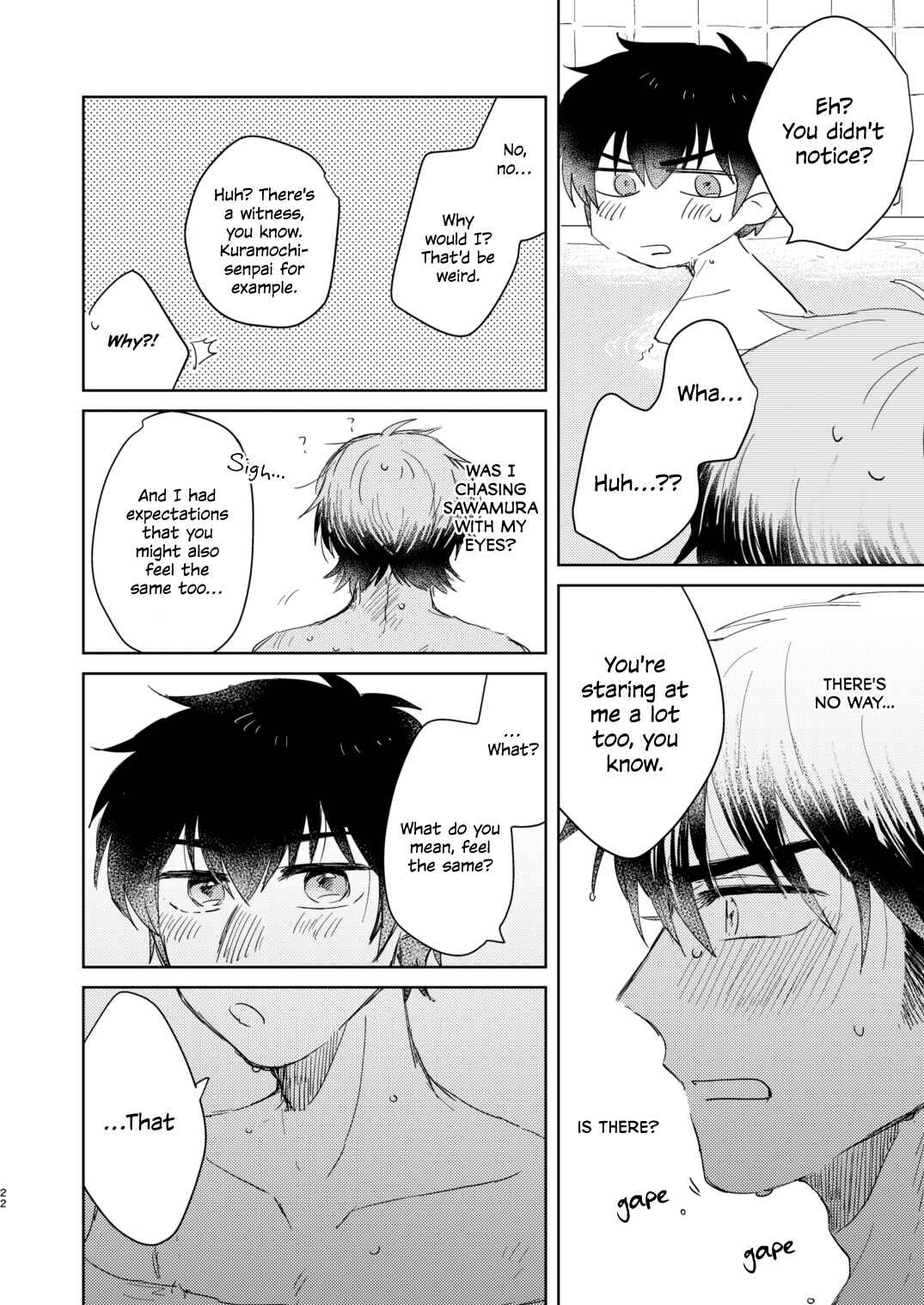 Page 22 Chapter Unknown_6cff Daiya no Ace - Me wa Kuchi Hodo ni (Doujinshi)