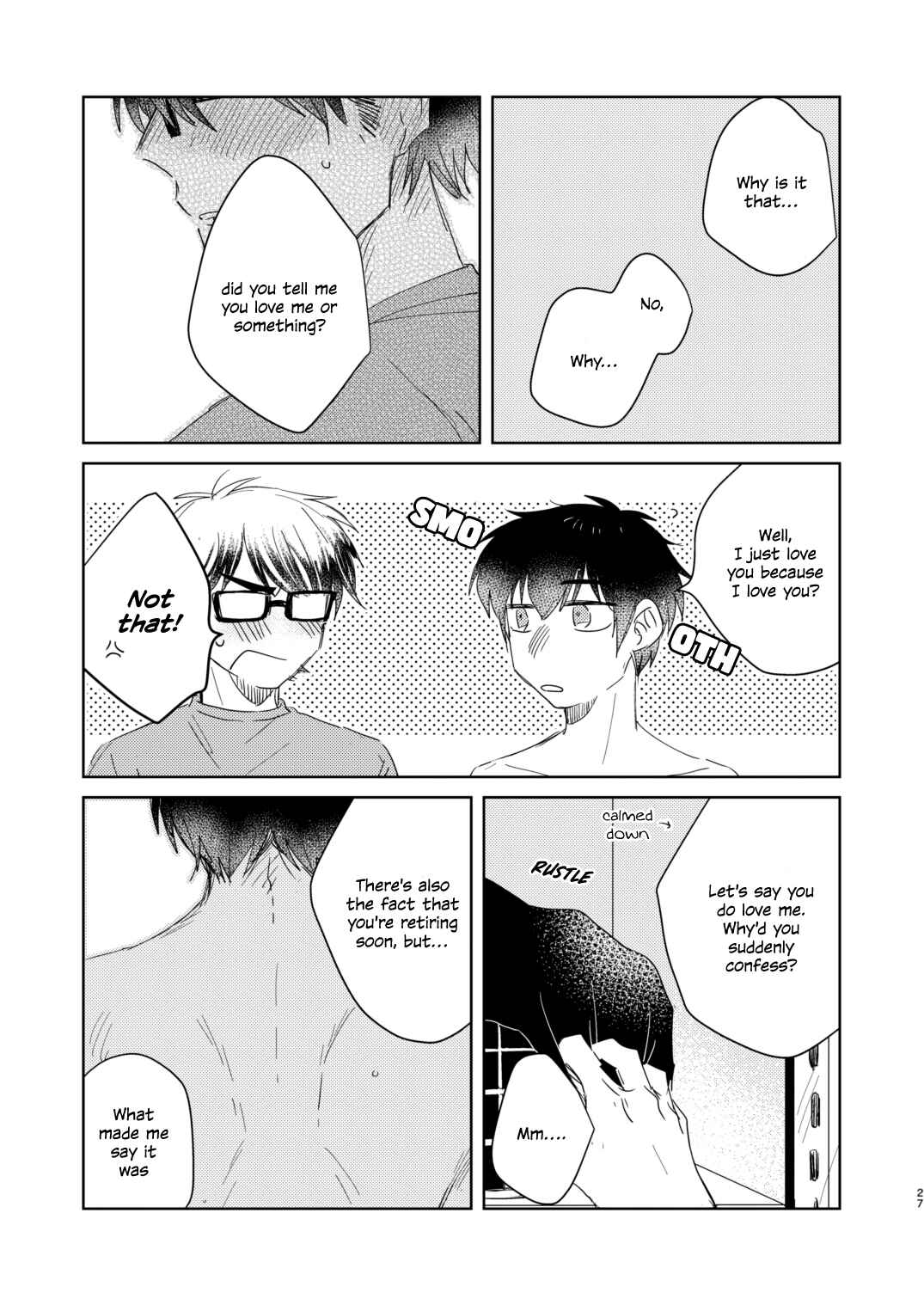 Page 27 Chapter Unknown_6cff Daiya no Ace - Me wa Kuchi Hodo ni (Doujinshi)