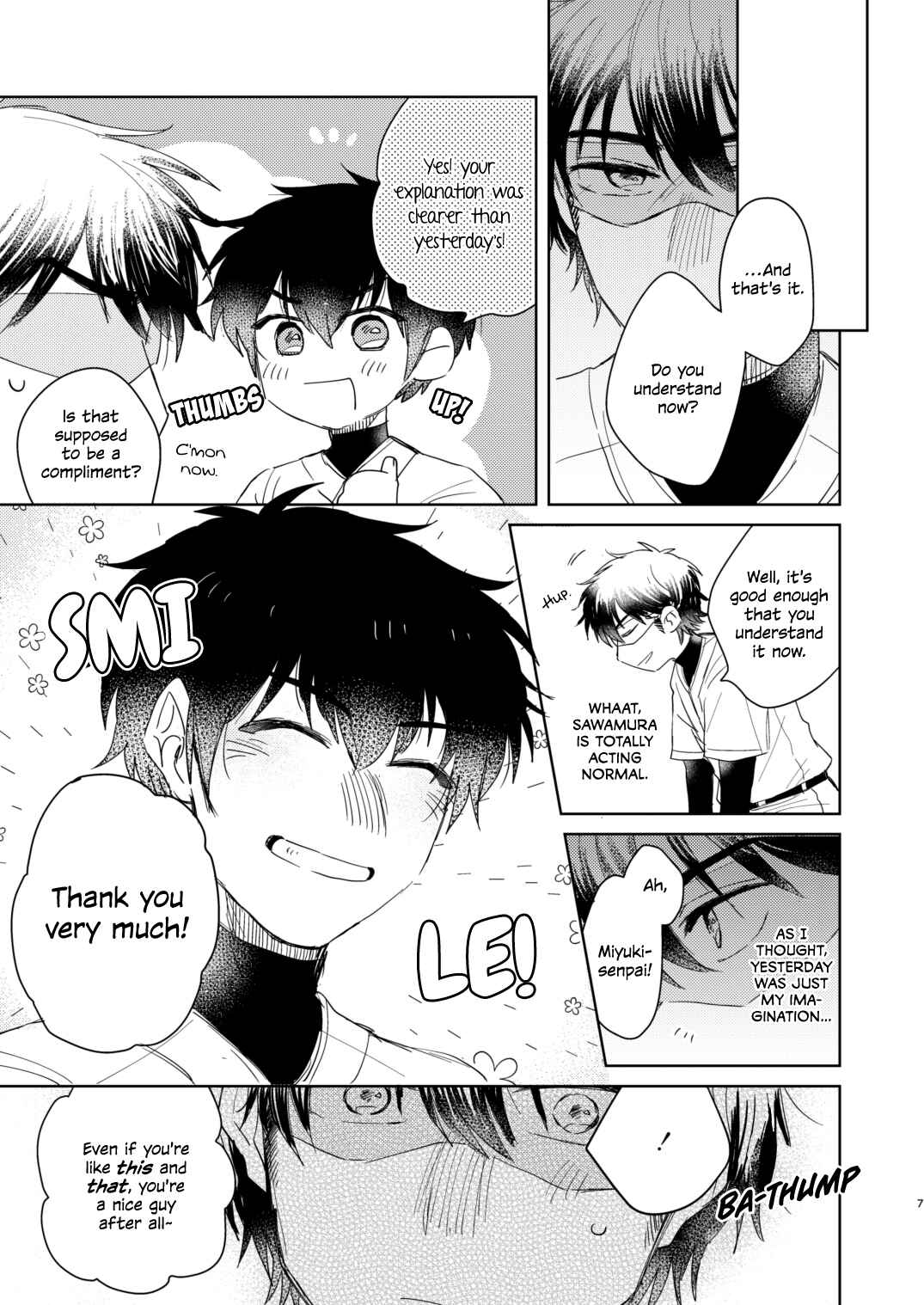 Page 7 Chapter Unknown_6cff Daiya no Ace - Me wa Kuchi Hodo ni (Doujinshi)