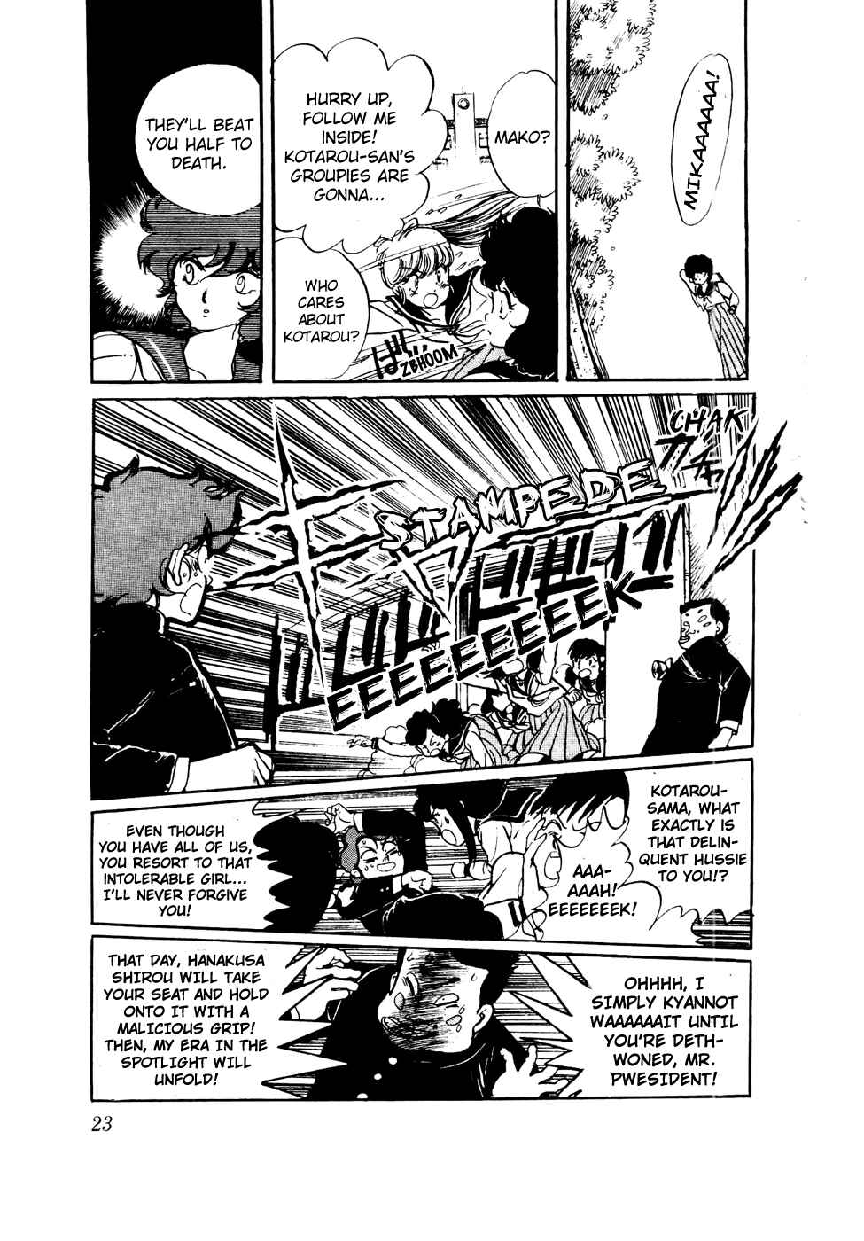 Page 23 Chapter 40 Amazing Sarutobi
