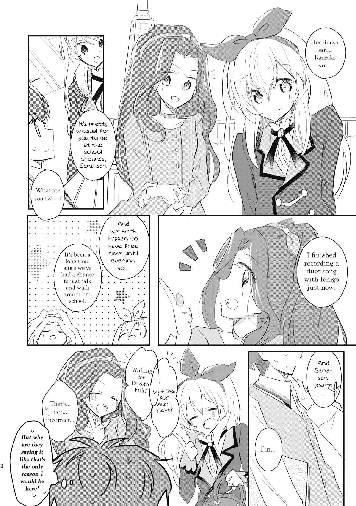 Page 8 Chapter Unknown_1c5f Aikatsu! - A sunday on which I just want to die (Doujinshi)