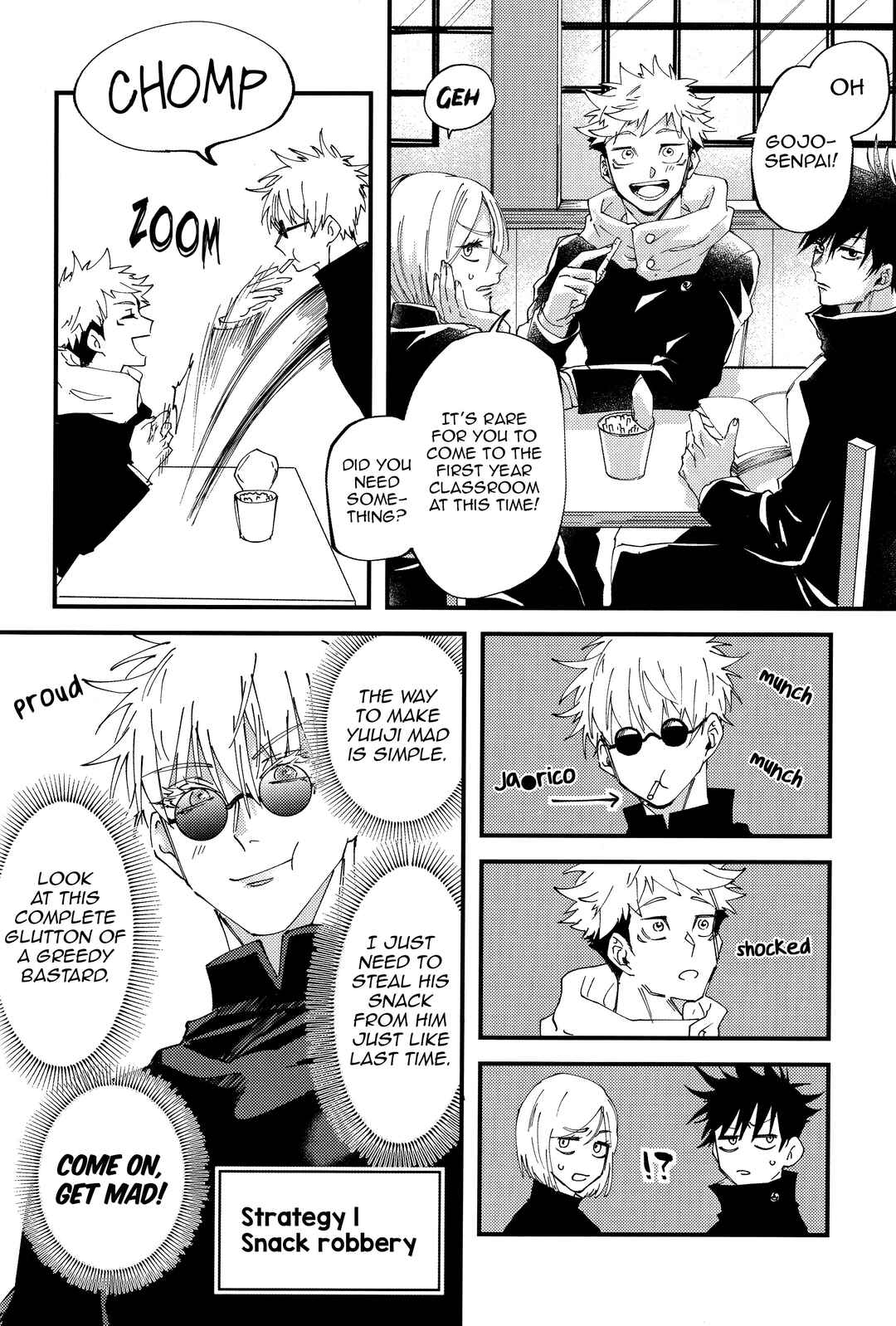 Page 11 Chapter Unknown_cdca Jujutsu Kaisen - Baby Ore Wo Shikatte Kure! (Doujinshi)