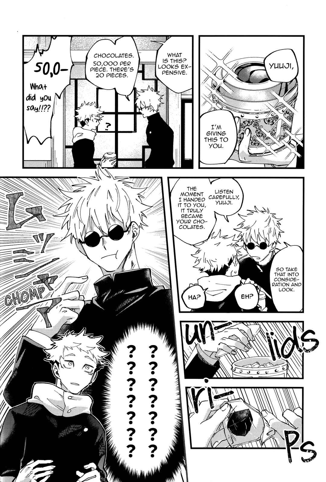 Page 13 Chapter Unknown_cdca Jujutsu Kaisen - Baby Ore Wo Shikatte Kure! (Doujinshi)