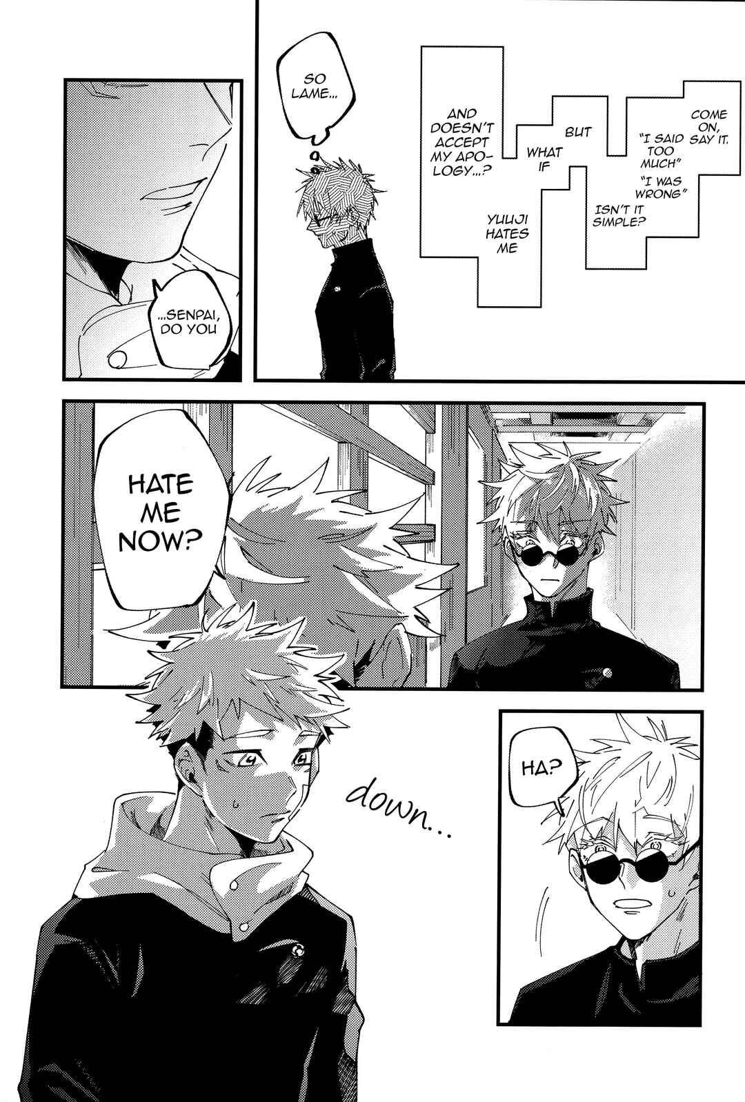 Page 26 Chapter Unknown_cdca Jujutsu Kaisen - Baby Ore Wo Shikatte Kure! (Doujinshi)
