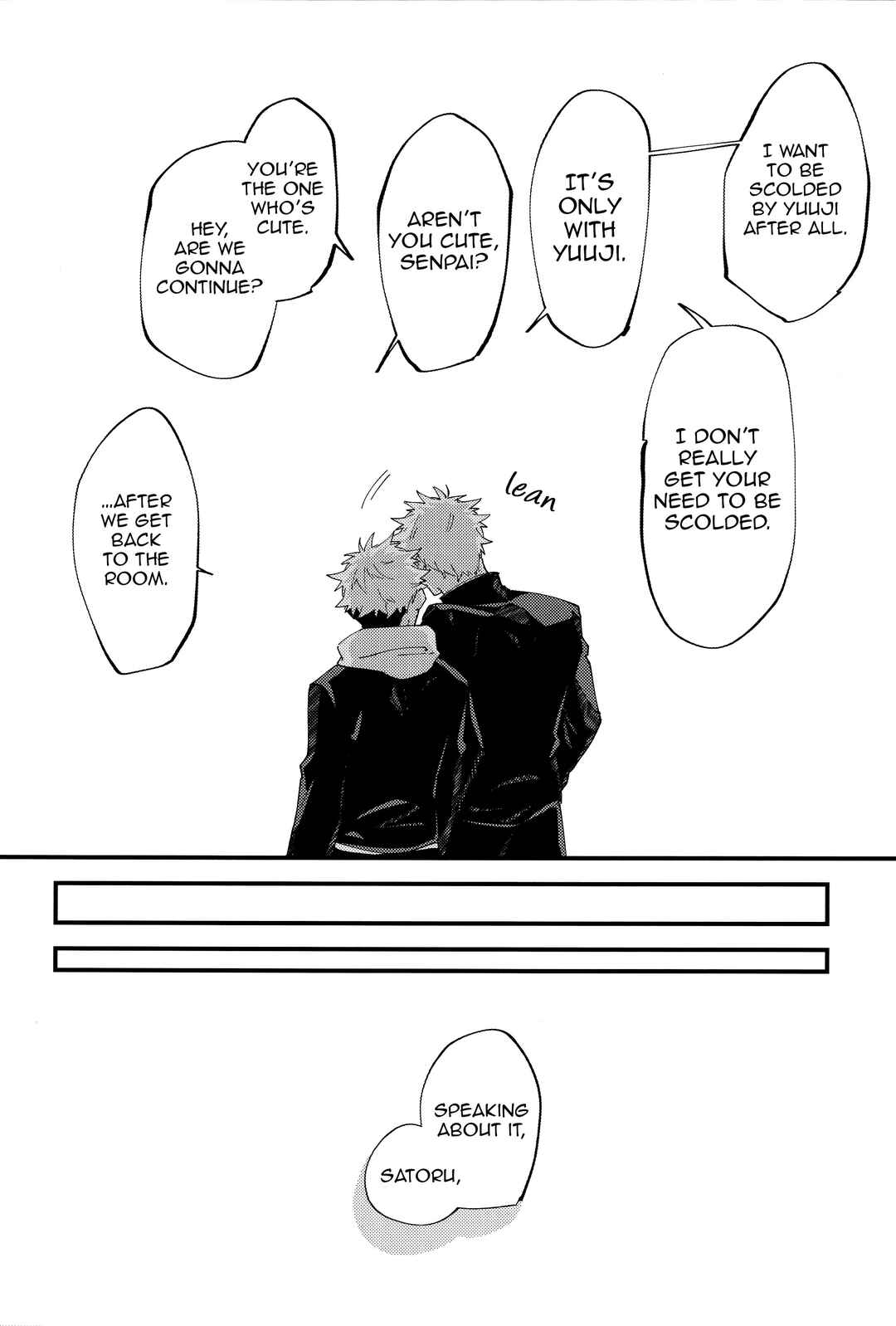 Page 33 Chapter Unknown_cdca Jujutsu Kaisen - Baby Ore Wo Shikatte Kure! (Doujinshi)