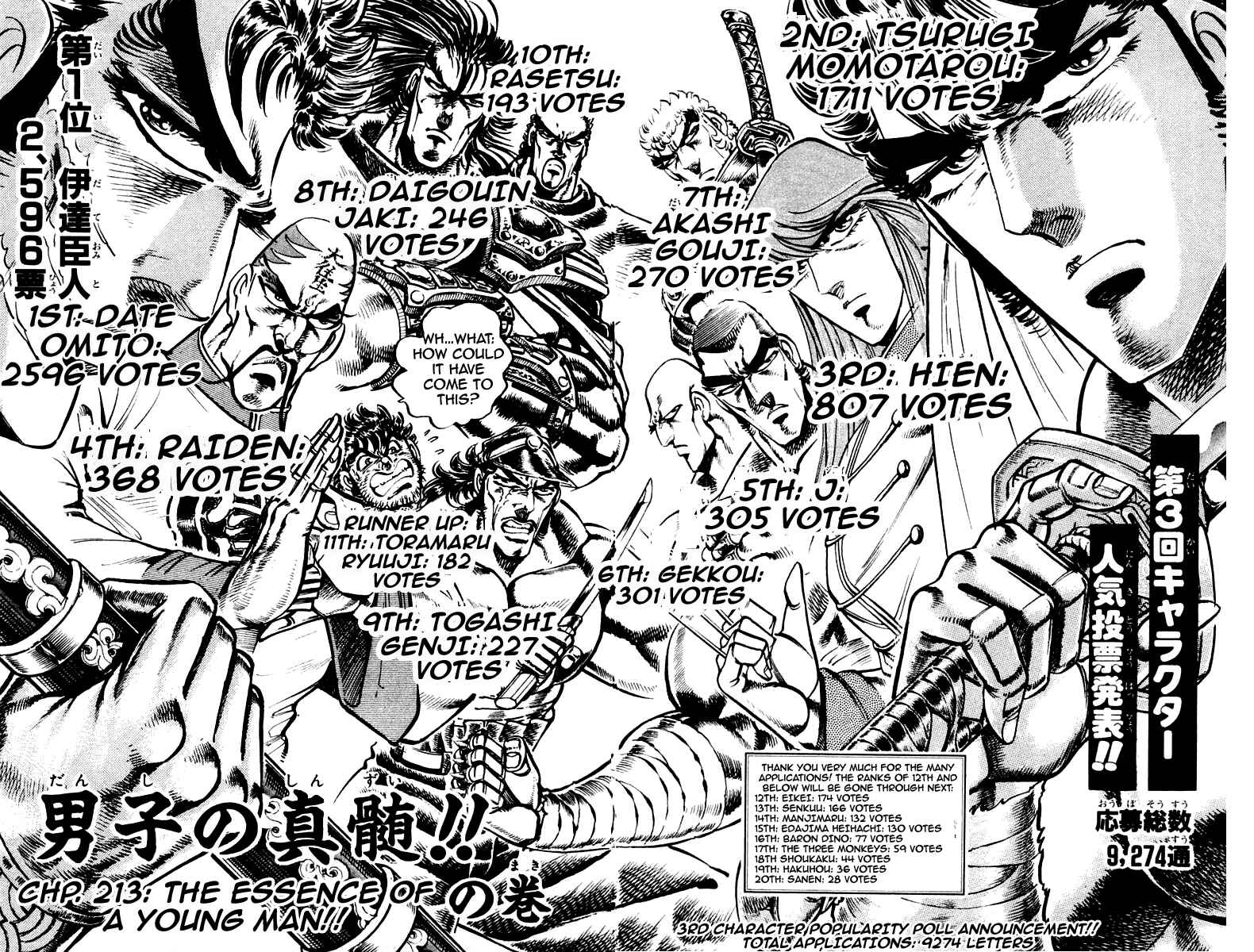 Page 2 Chapter 213 Sakigake!! Otokojuku