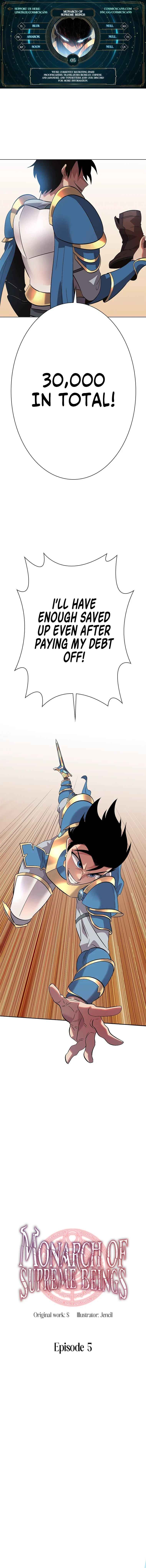 Page 1 Chapter 5 Monarch of Supreme Beings