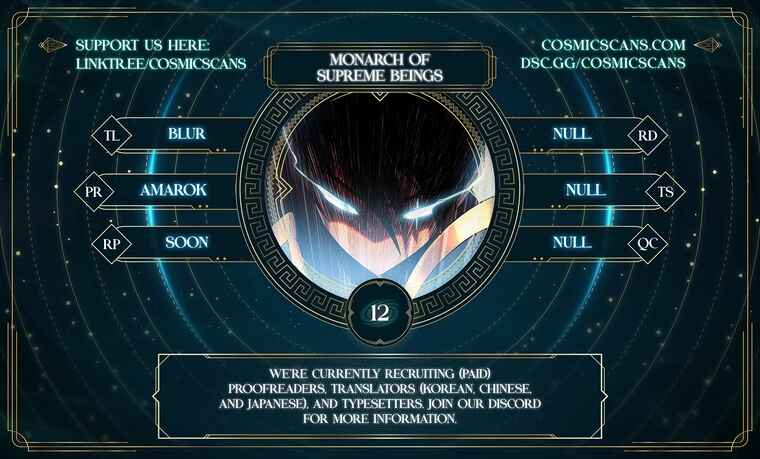 Page 1 Chapter 12 Monarch of Supreme Beings