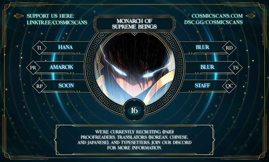 Page 1 Chapter 16 Monarch of Supreme Beings