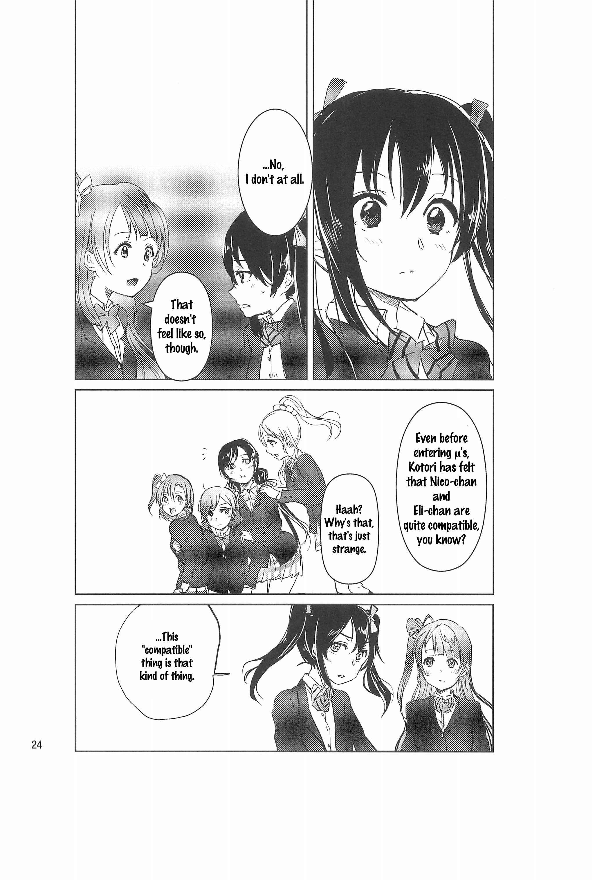 Page 24 Chapter Unknown_99fb Love Live! - Koe ni Dashite Ittemite (Doujinshi)