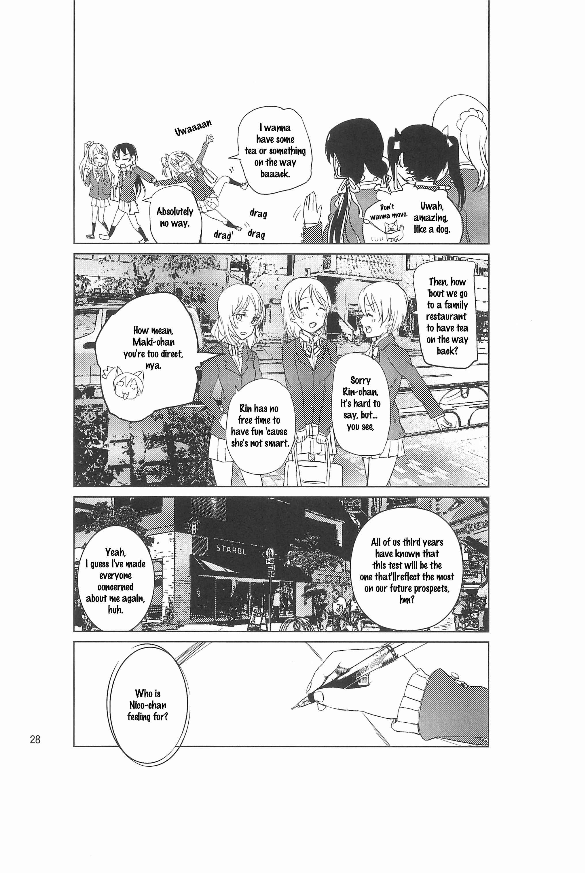 Page 28 Chapter Unknown_99fb Love Live! - Koe ni Dashite Ittemite (Doujinshi)