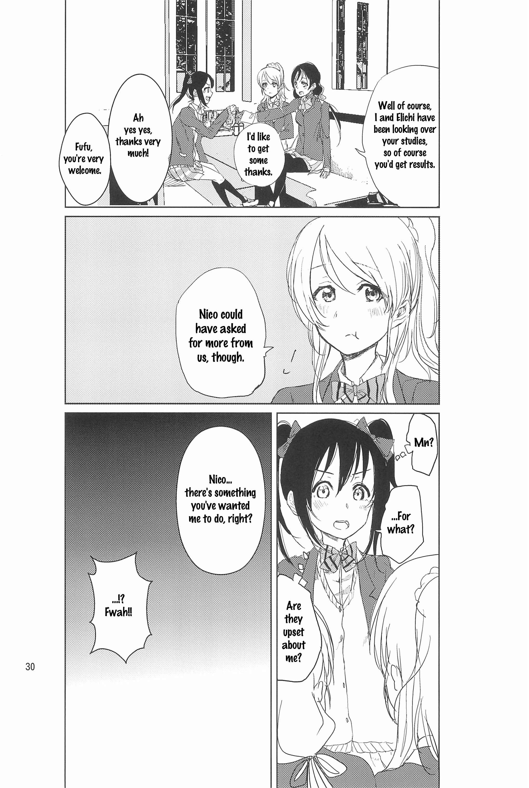 Page 30 Chapter Unknown_99fb Love Live! - Koe ni Dashite Ittemite (Doujinshi)