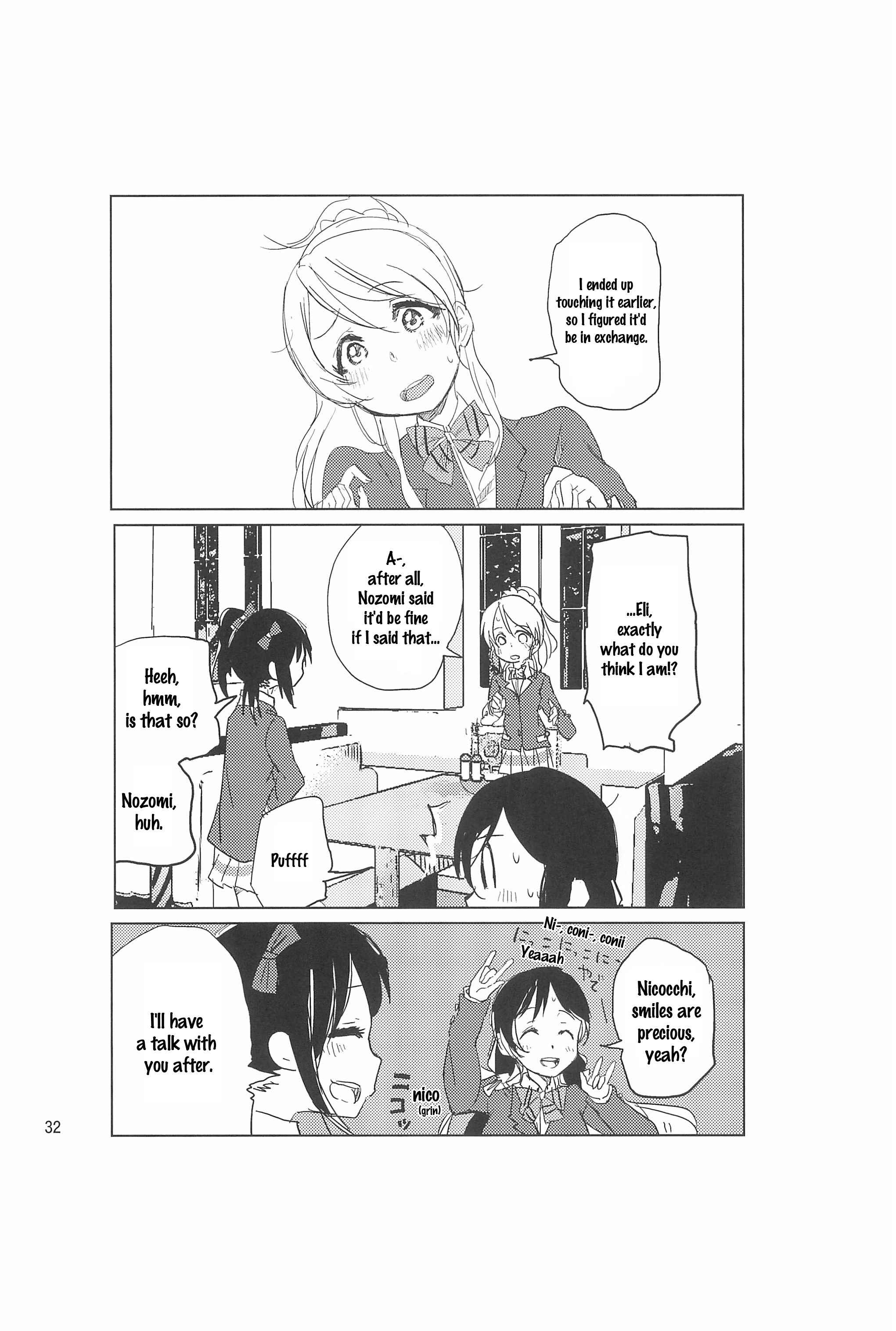 Page 32 Chapter Unknown_99fb Love Live! - Koe ni Dashite Ittemite (Doujinshi)