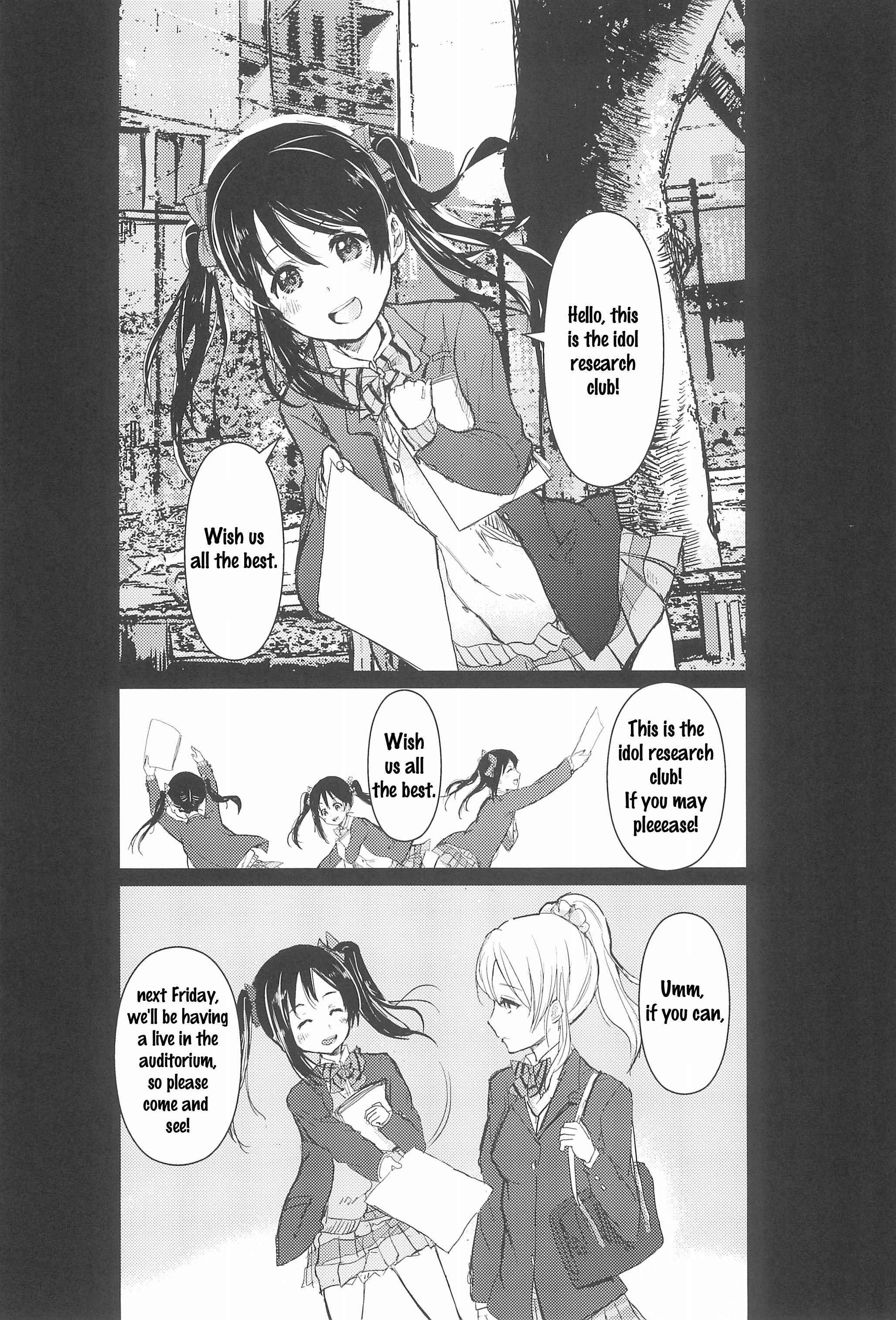 Page 4 Chapter Unknown_99fb Love Live! - Koe ni Dashite Ittemite (Doujinshi)
