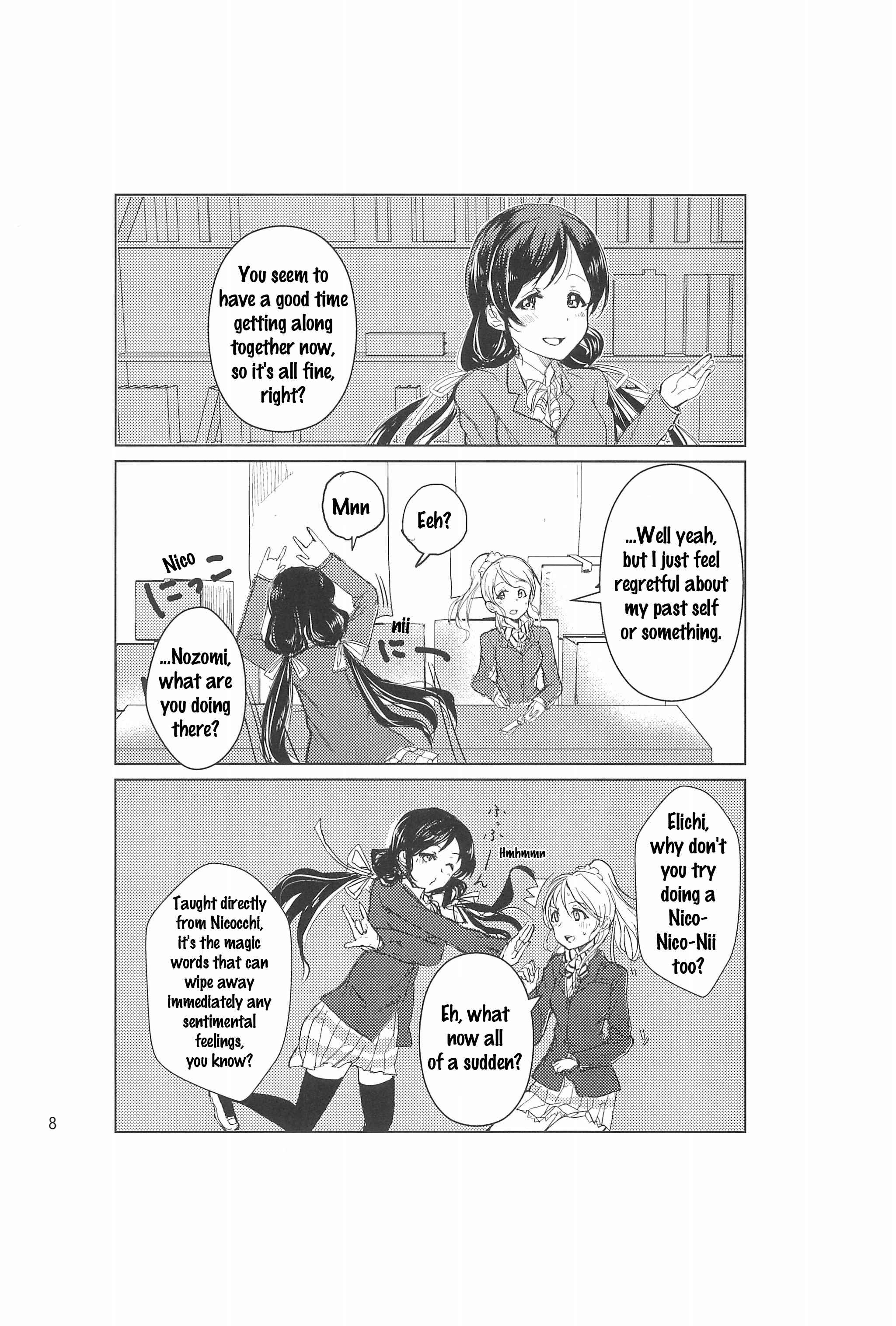 Page 8 Chapter Unknown_99fb Love Live! - Koe ni Dashite Ittemite (Doujinshi)