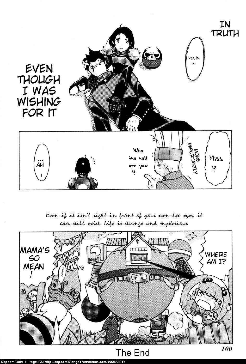 Page 8 Chapter 14 Capcom Gals! Comic Anthology
