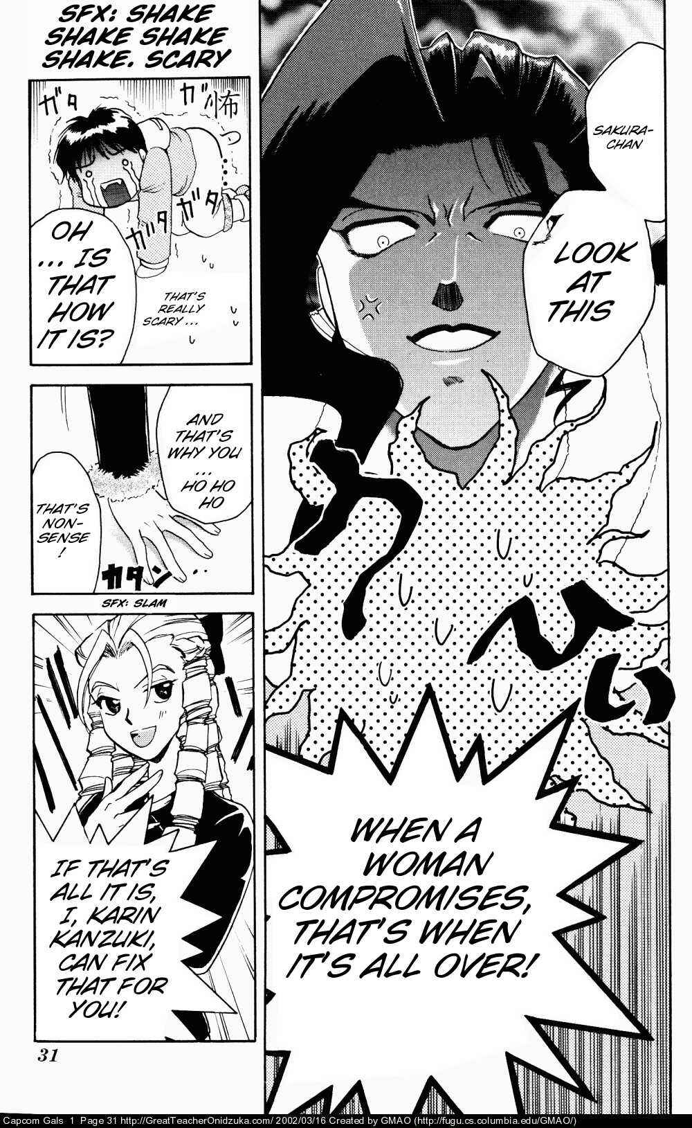 Page 11 Chapter 2 Capcom Gals! Comic Anthology