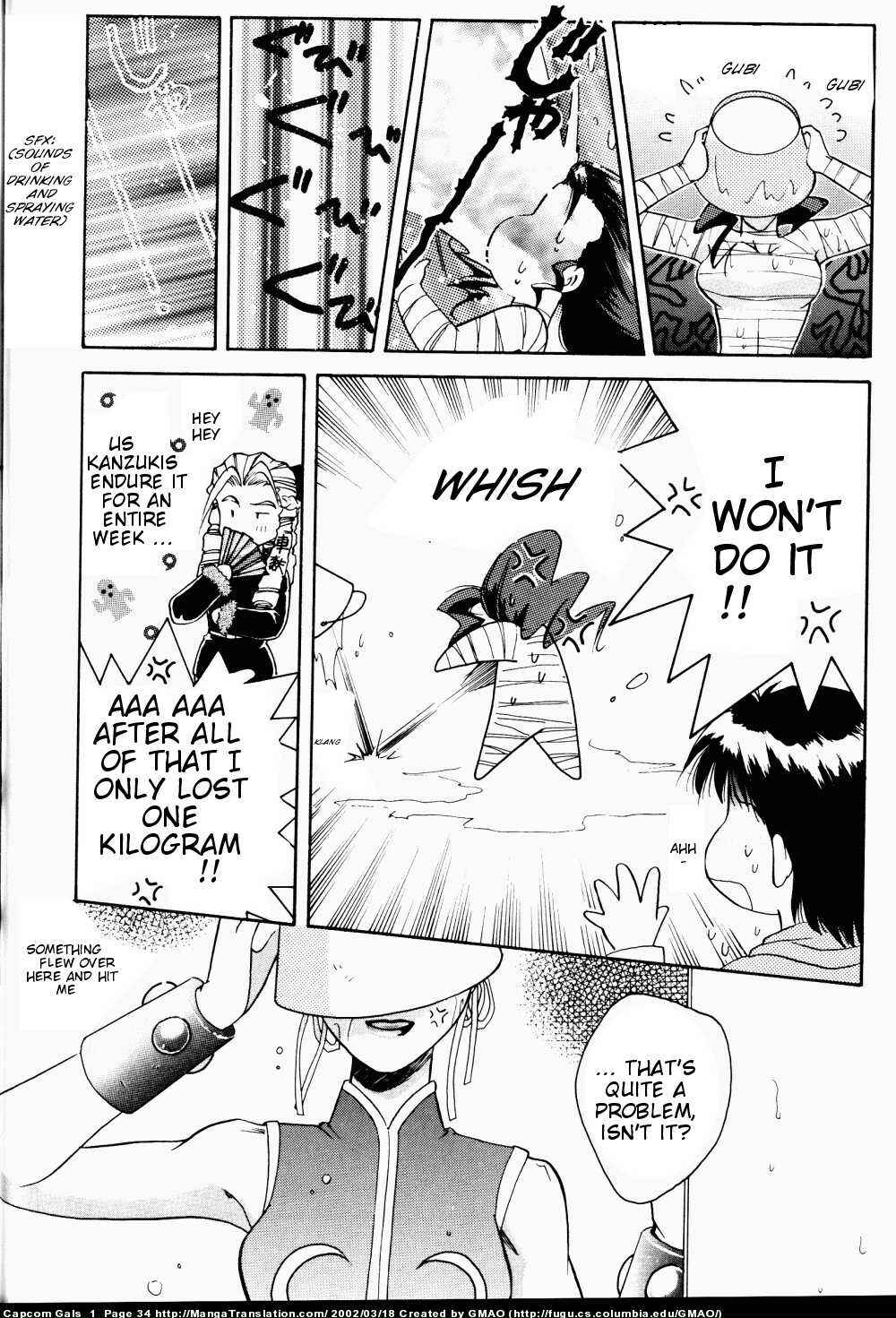 Page 14 Chapter 2 Capcom Gals! Comic Anthology