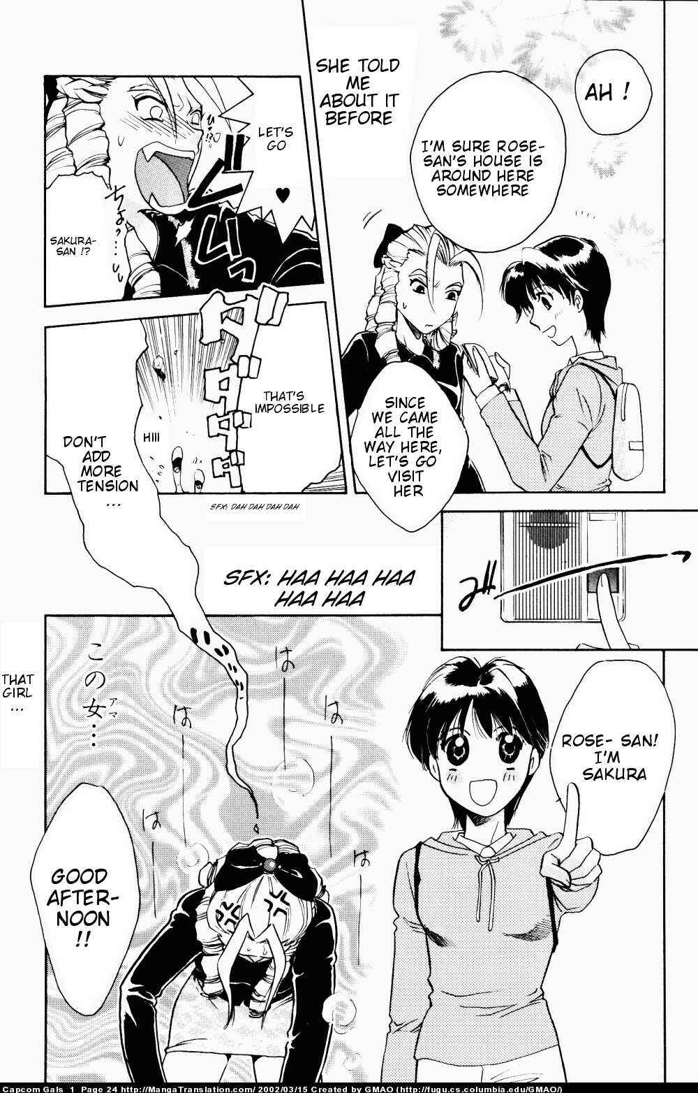Page 4 Chapter 2 Capcom Gals! Comic Anthology