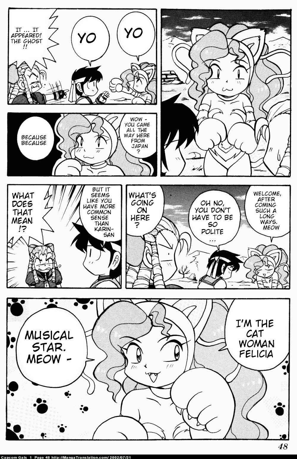 Page 4 Chapter 4 Capcom Gals! Comic Anthology