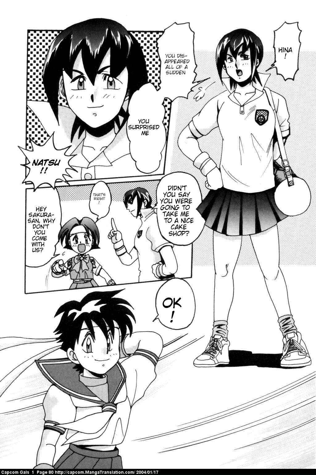 Page 4 Chapter 7 Capcom Gals! Comic Anthology