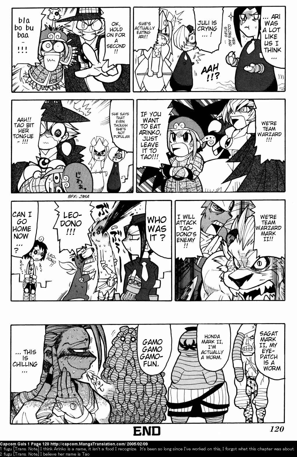 Page 4 Chapter 17 Capcom Gals! Comic Anthology