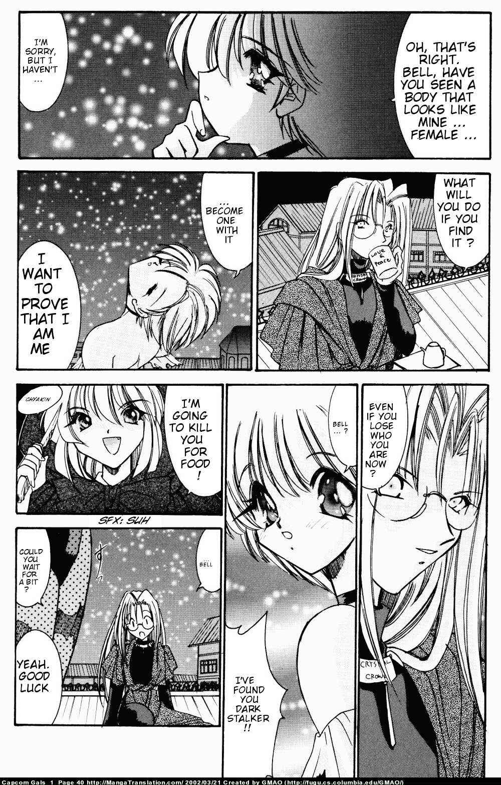 Page 4 Chapter 3 Capcom Gals! Comic Anthology