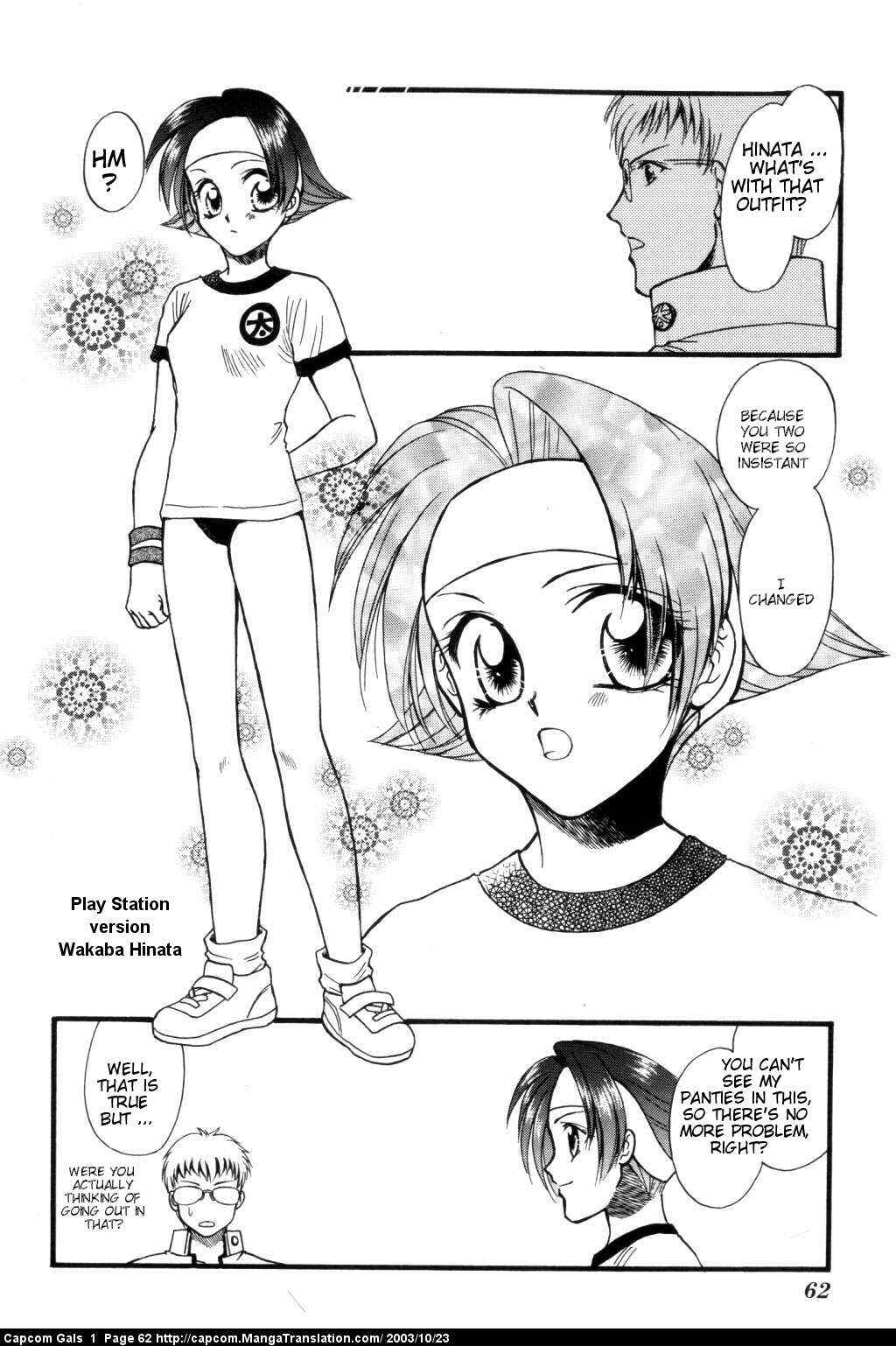 Page 10 Chapter 5 Capcom Gals! Comic Anthology
