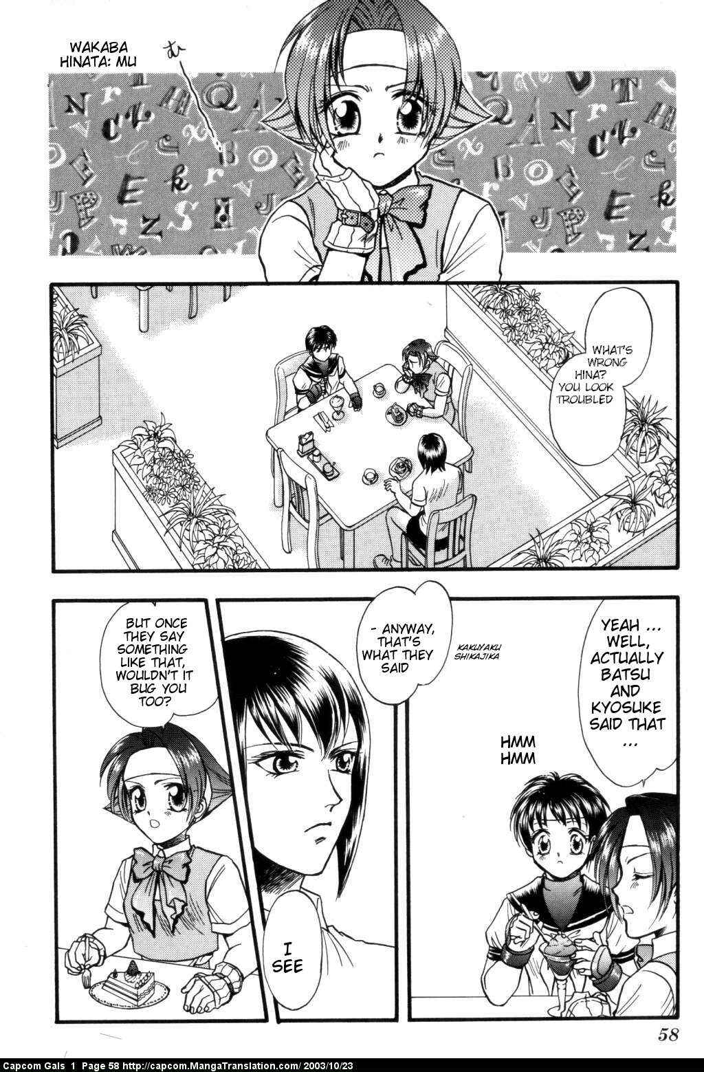 Page 6 Chapter 5 Capcom Gals! Comic Anthology