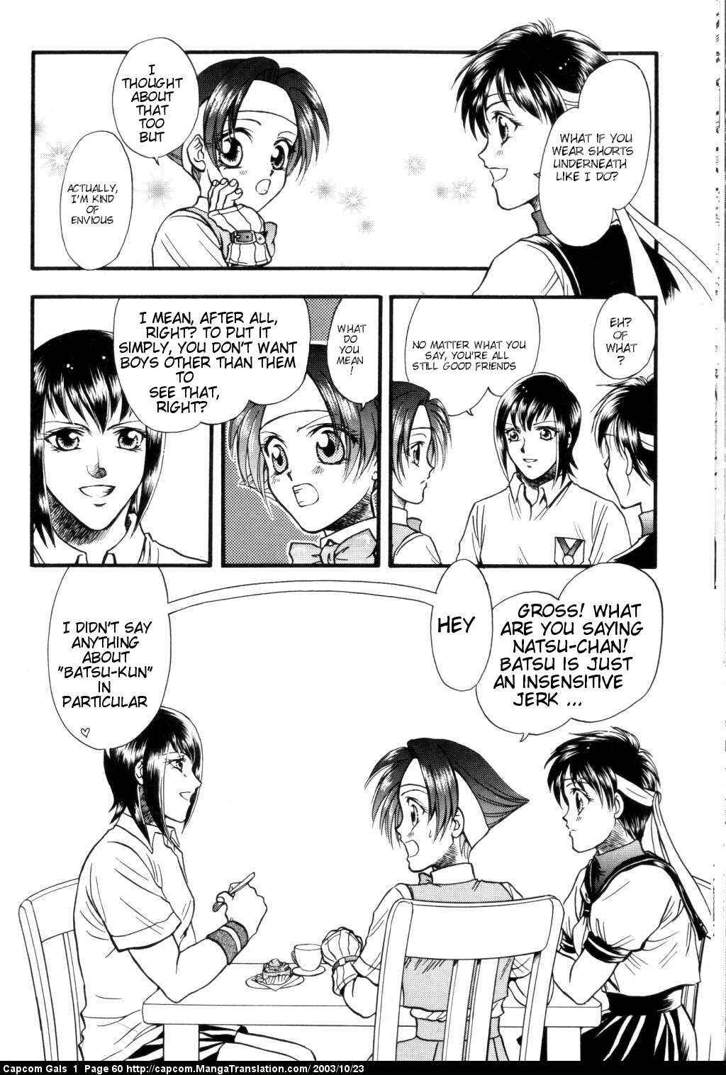 Page 8 Chapter 5 Capcom Gals! Comic Anthology
