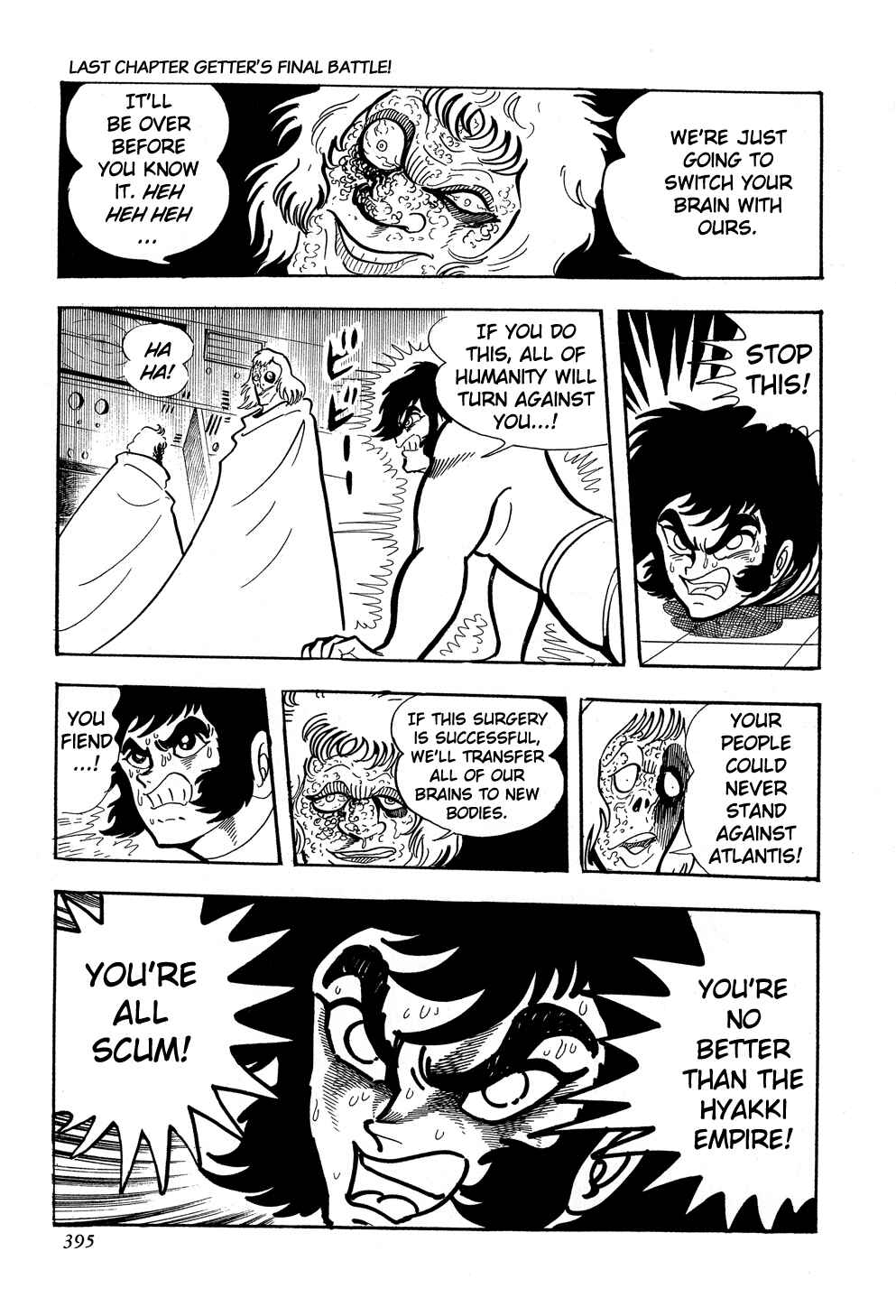 Page 100 Chapter 5 Getter Robo G