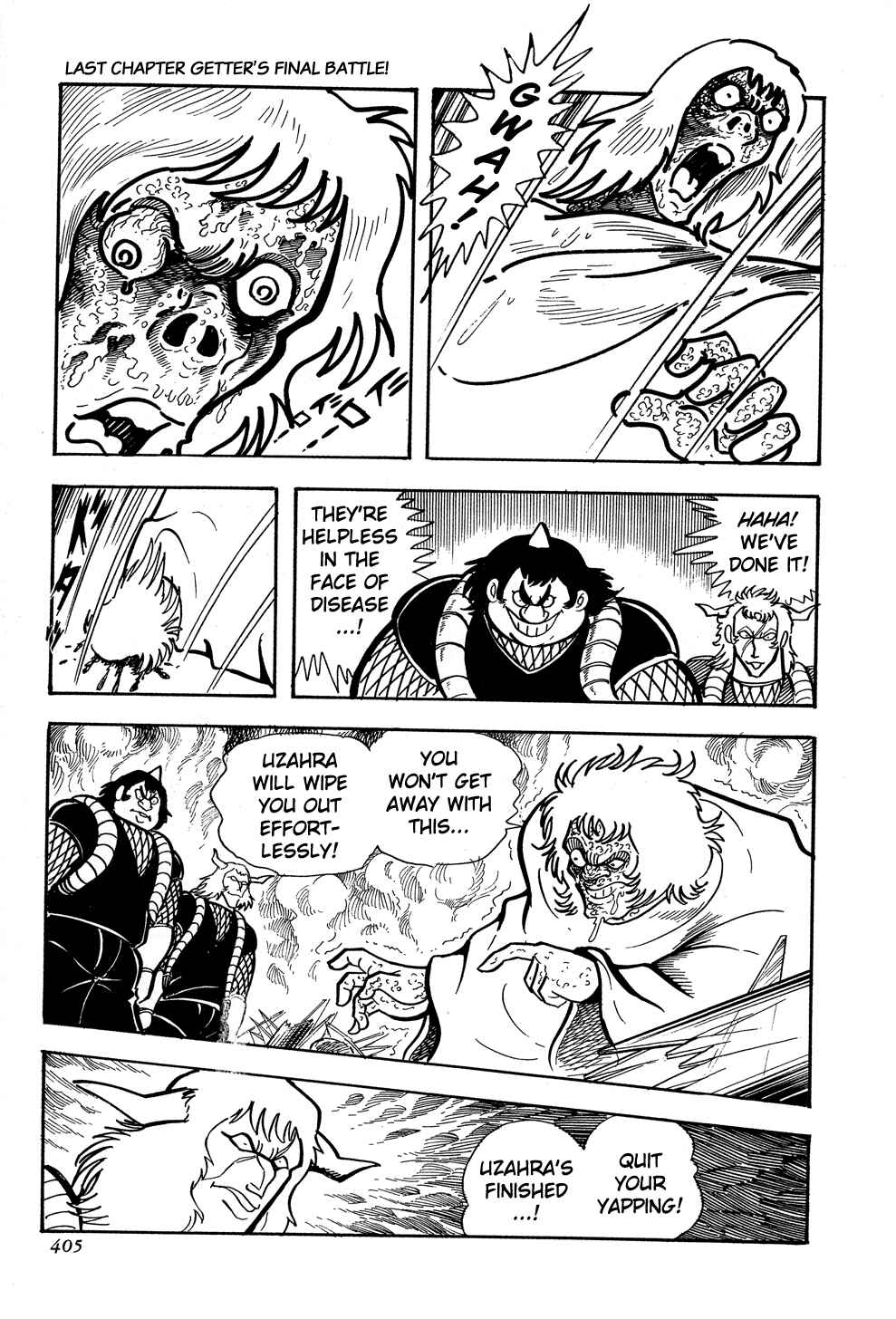 Page 110 Chapter 5 Getter Robo G