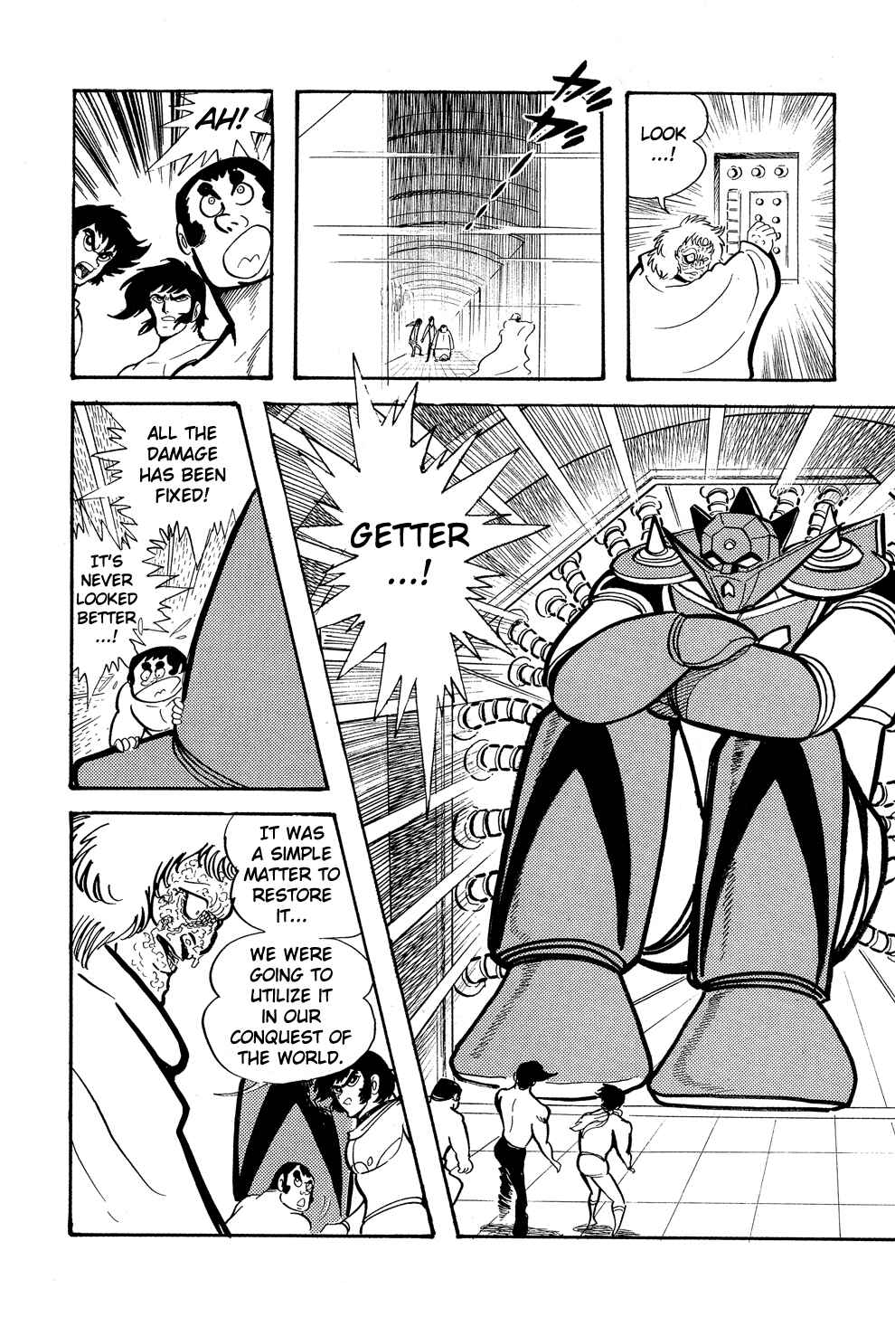 Page 121 Chapter 5 Getter Robo G