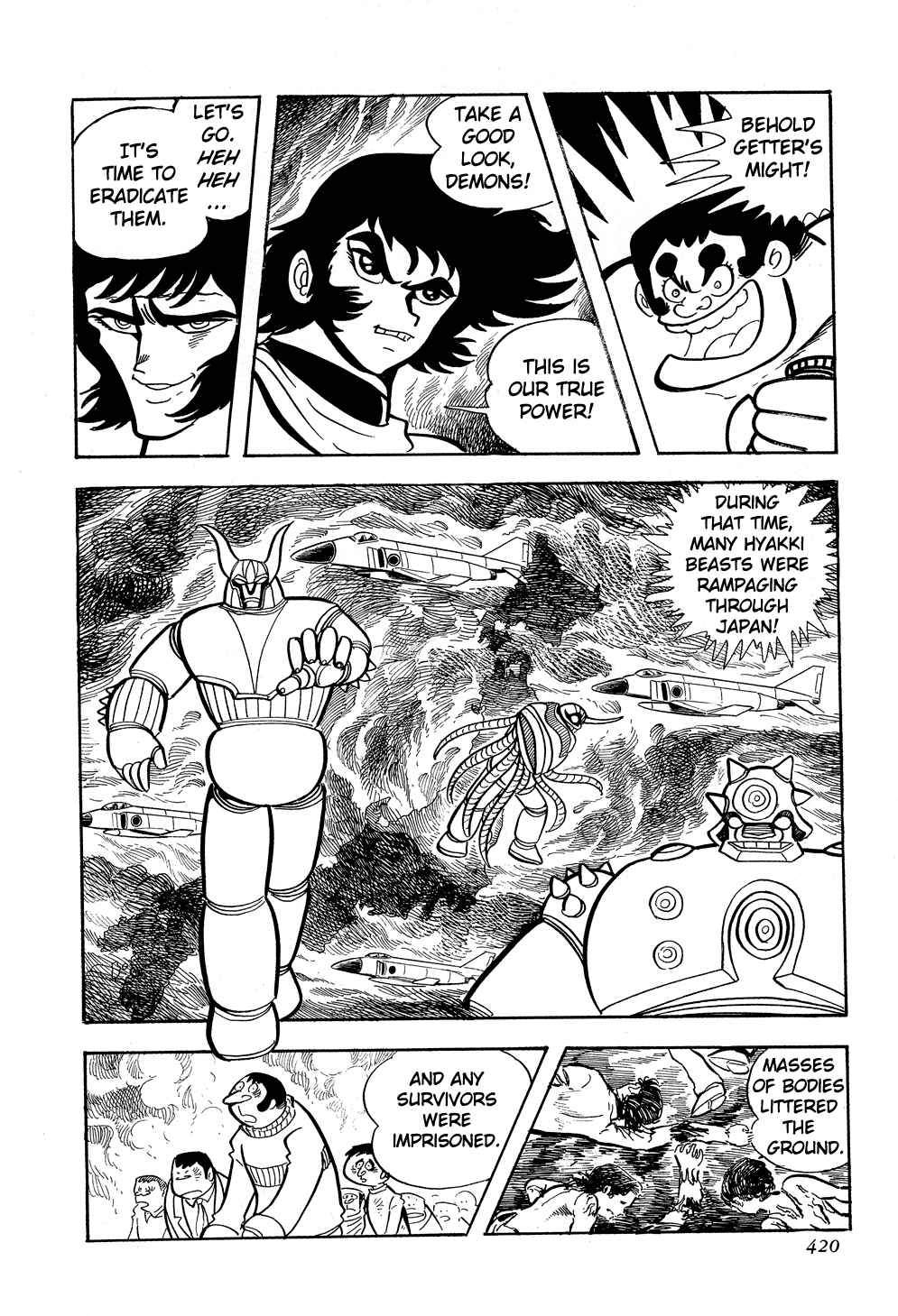 Page 125 Chapter 5 Getter Robo G