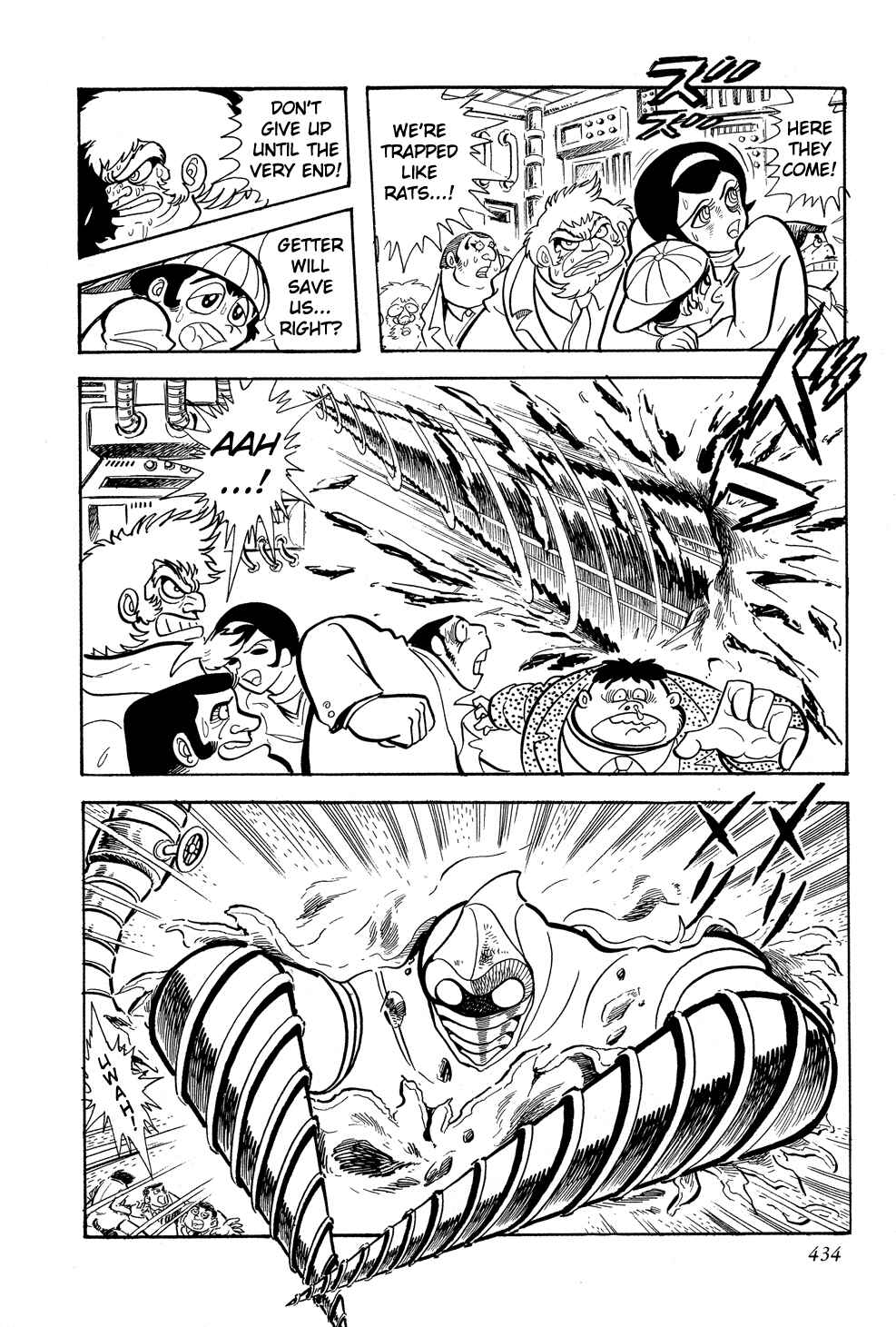 Page 138 Chapter 5 Getter Robo G