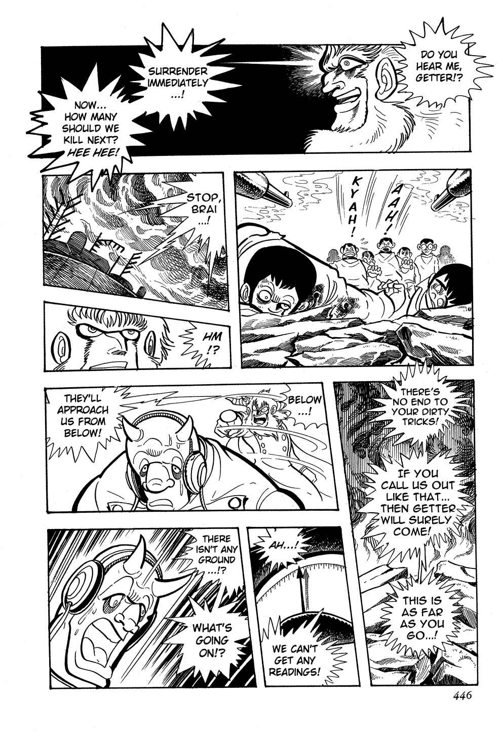 Page 150 Chapter 5 Getter Robo G
